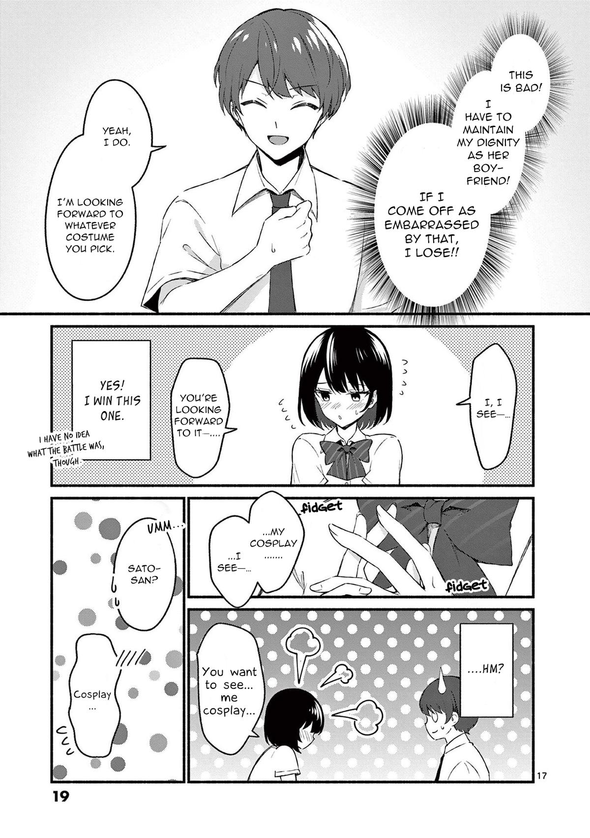 Shiotaiou no Sato-san ga Ore ni dake Amai Chapter 49 - Page 17