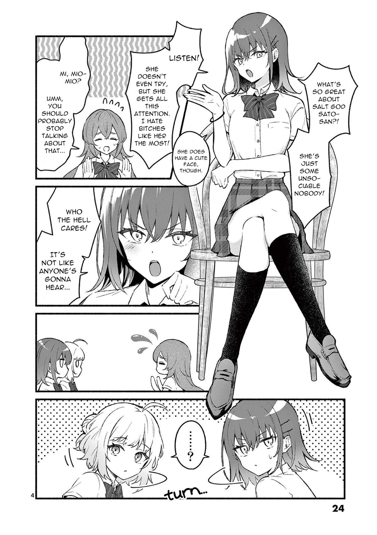 Shiotaiou no Sato-san ga Ore ni dake Amai Chapter 50 - Page 4