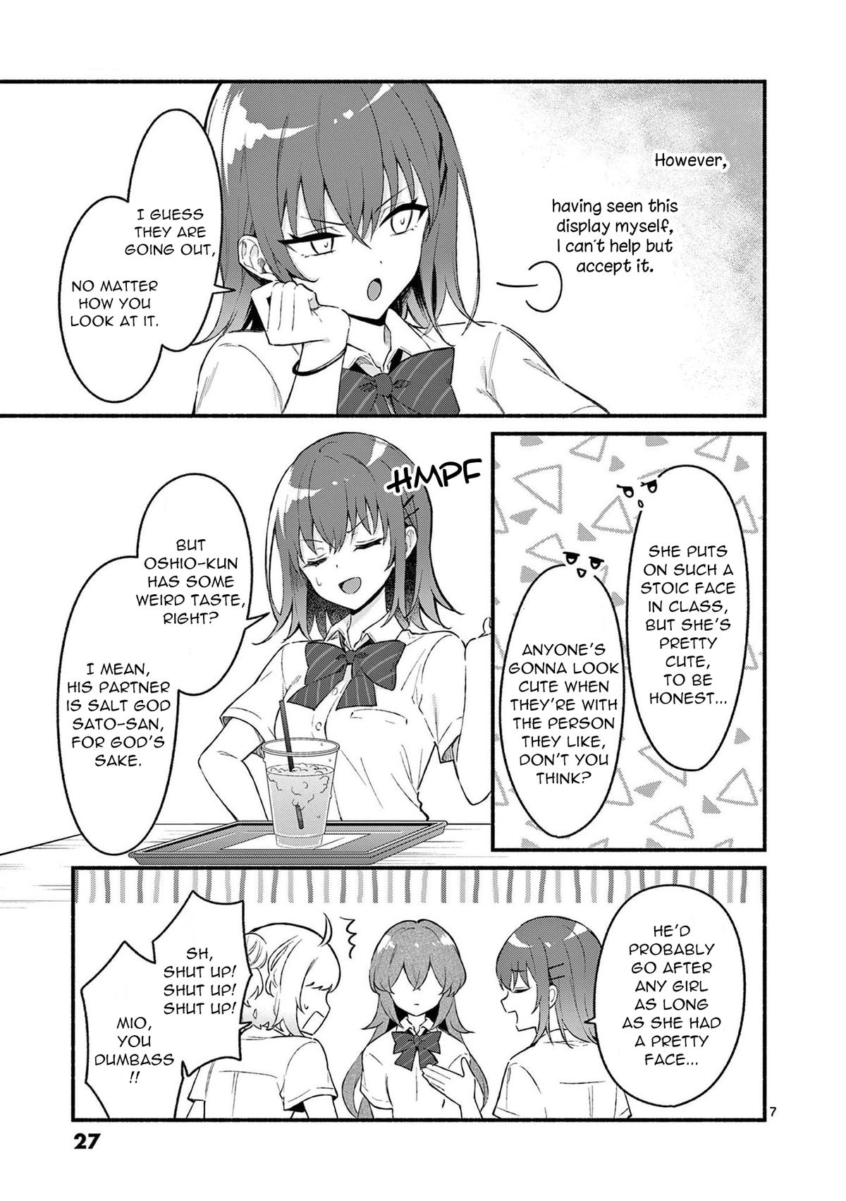 Shiotaiou no Sato-san ga Ore ni dake Amai Chapter 50 - Page 7