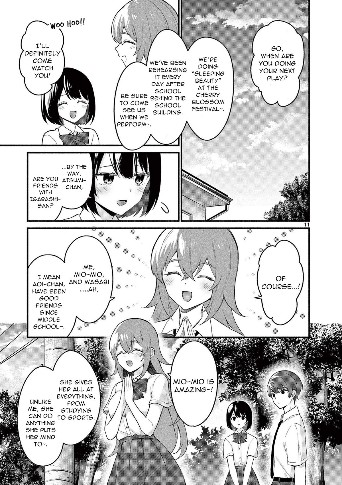 Shiotaiou no Sato-san ga Ore ni dake Amai Chapter 52 - Page 11