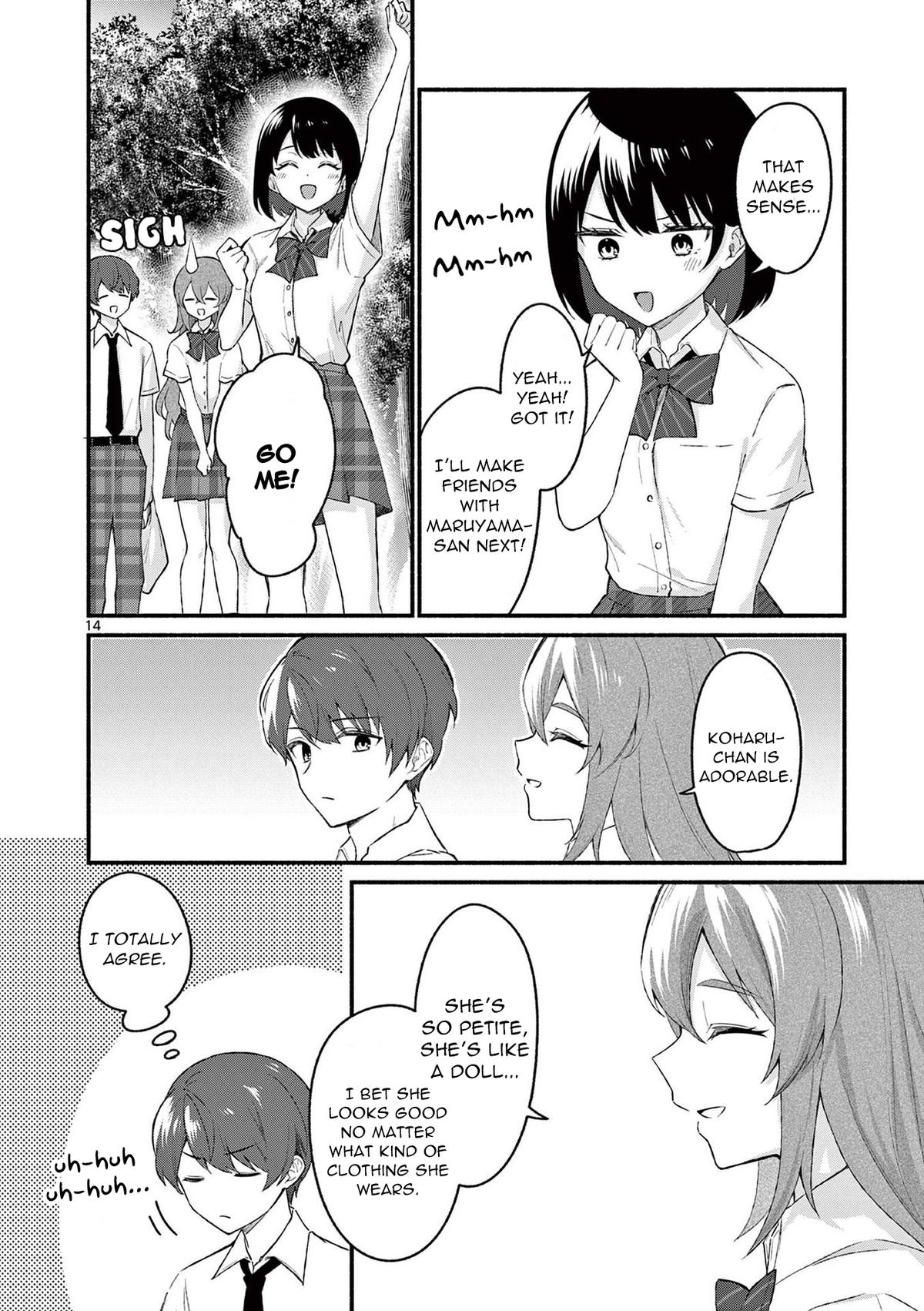 Shiotaiou no Sato-san ga Ore ni dake Amai Chapter 52 - Page 14