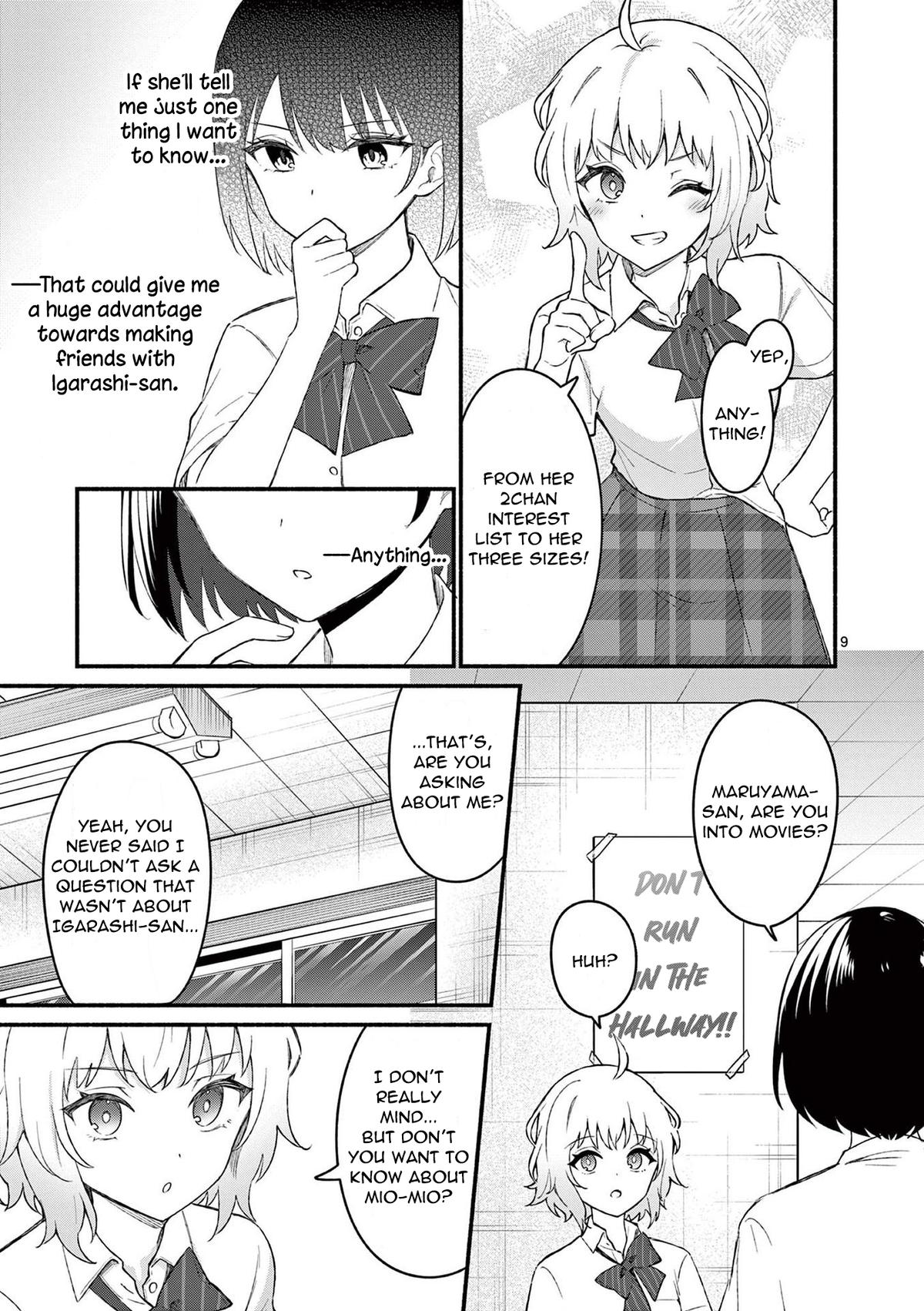 Shiotaiou no Sato-san ga Ore ni dake Amai Chapter 54 - Page 9