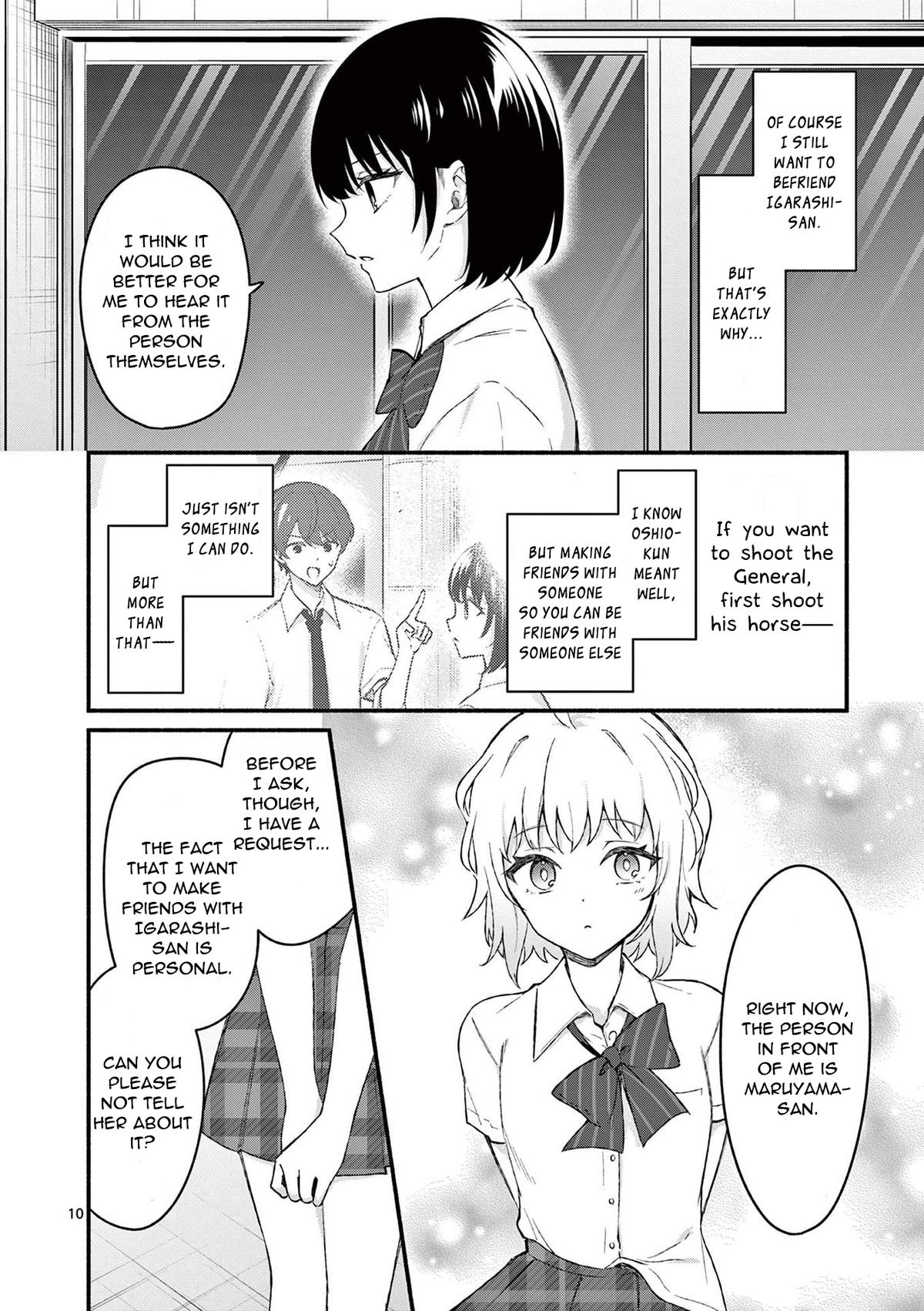 Shiotaiou no Sato-san ga Ore ni dake Amai Chapter 54 - Page 10