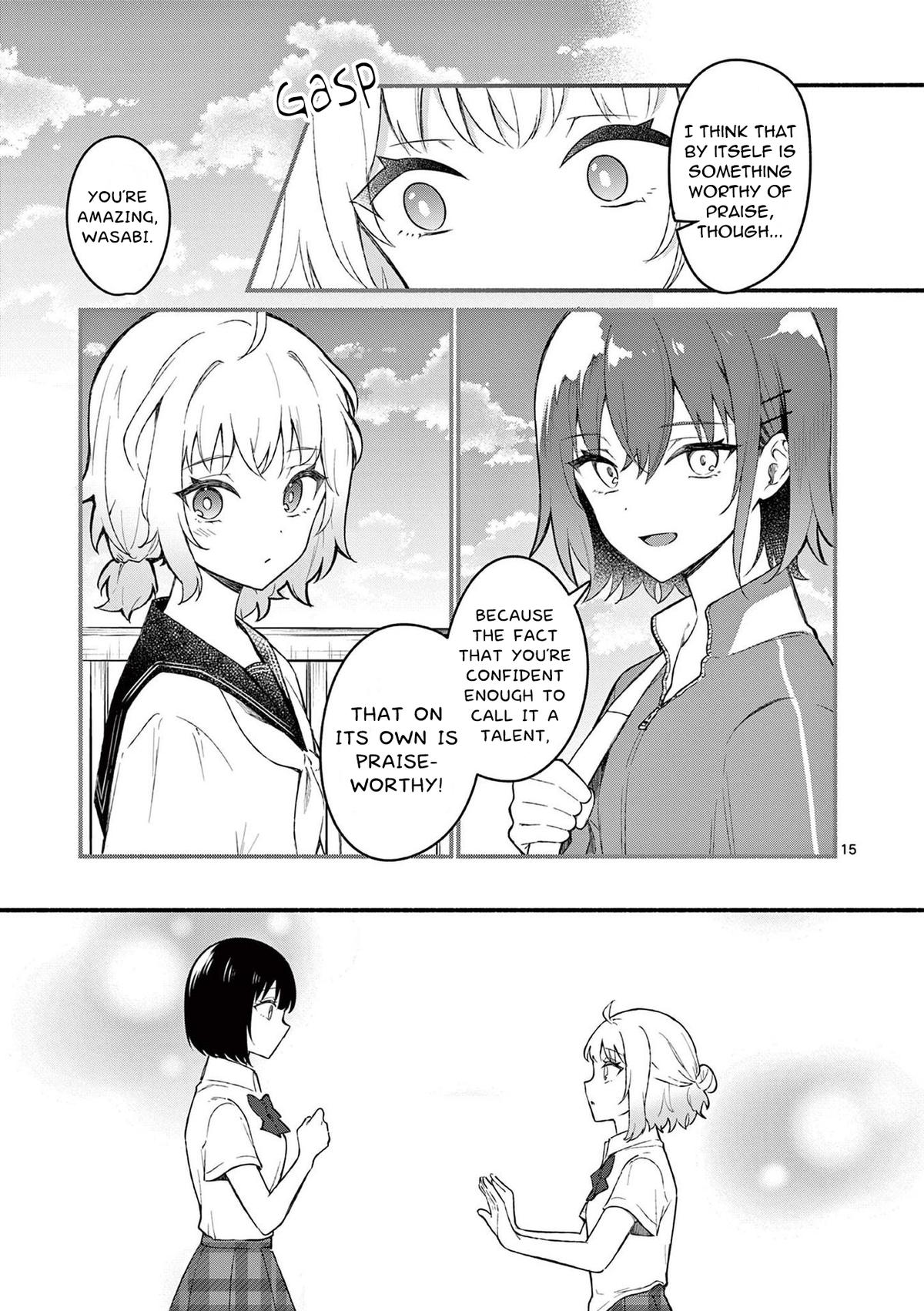 Shiotaiou no Sato-san ga Ore ni dake Amai Chapter 54 - Page 15