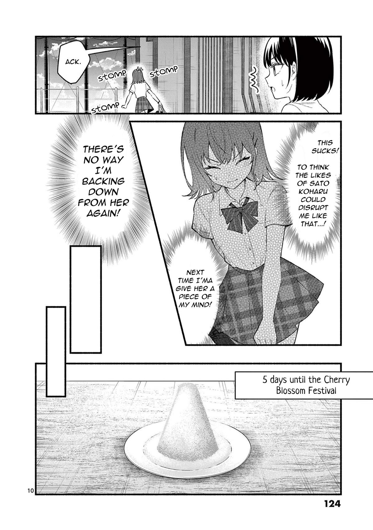 Shiotaiou no Sato-san ga Ore ni dake Amai Chapter 55 - Page 10