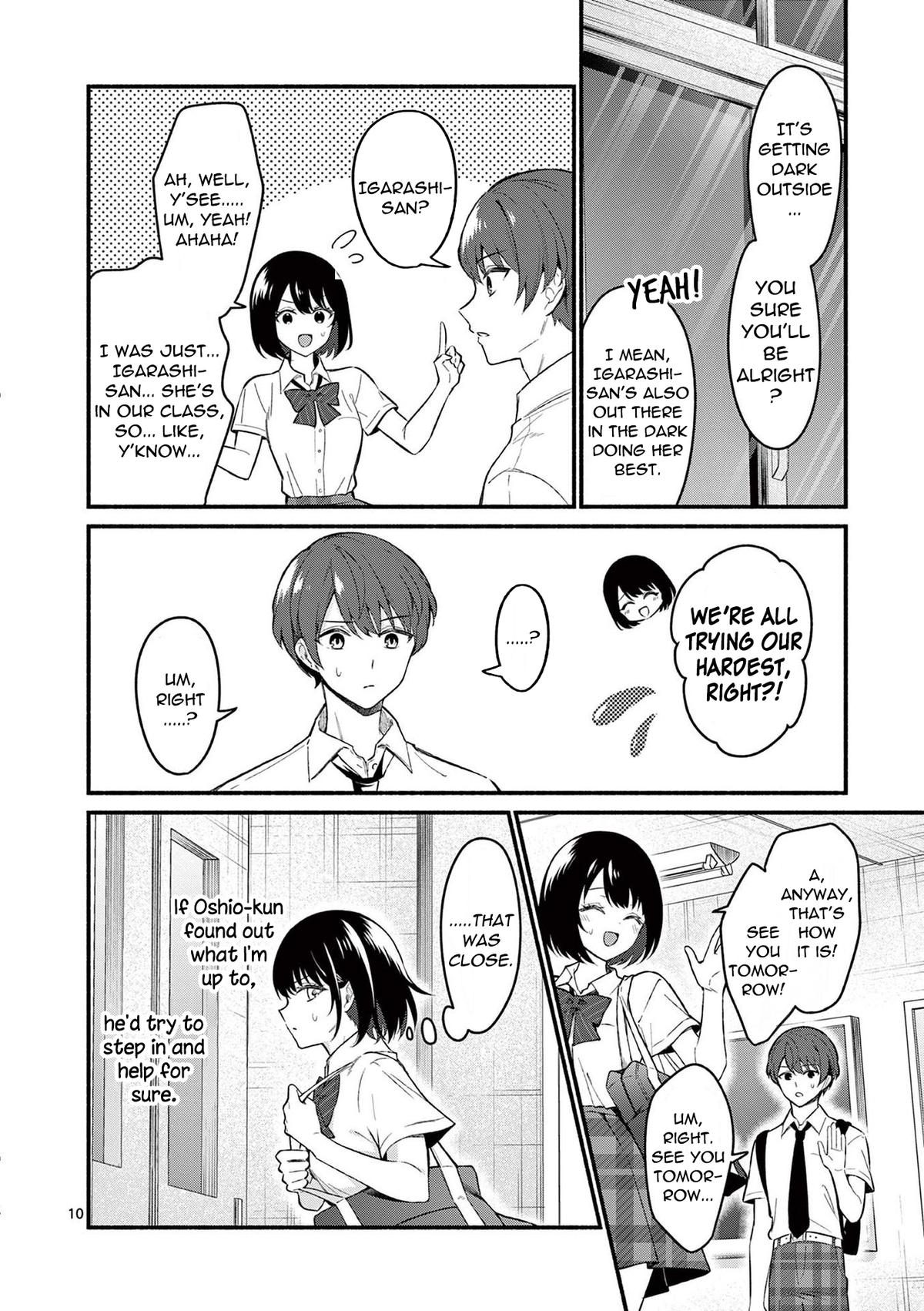 Shiotaiou no Sato-san ga Ore ni dake Amai Chapter 56 - Page 10