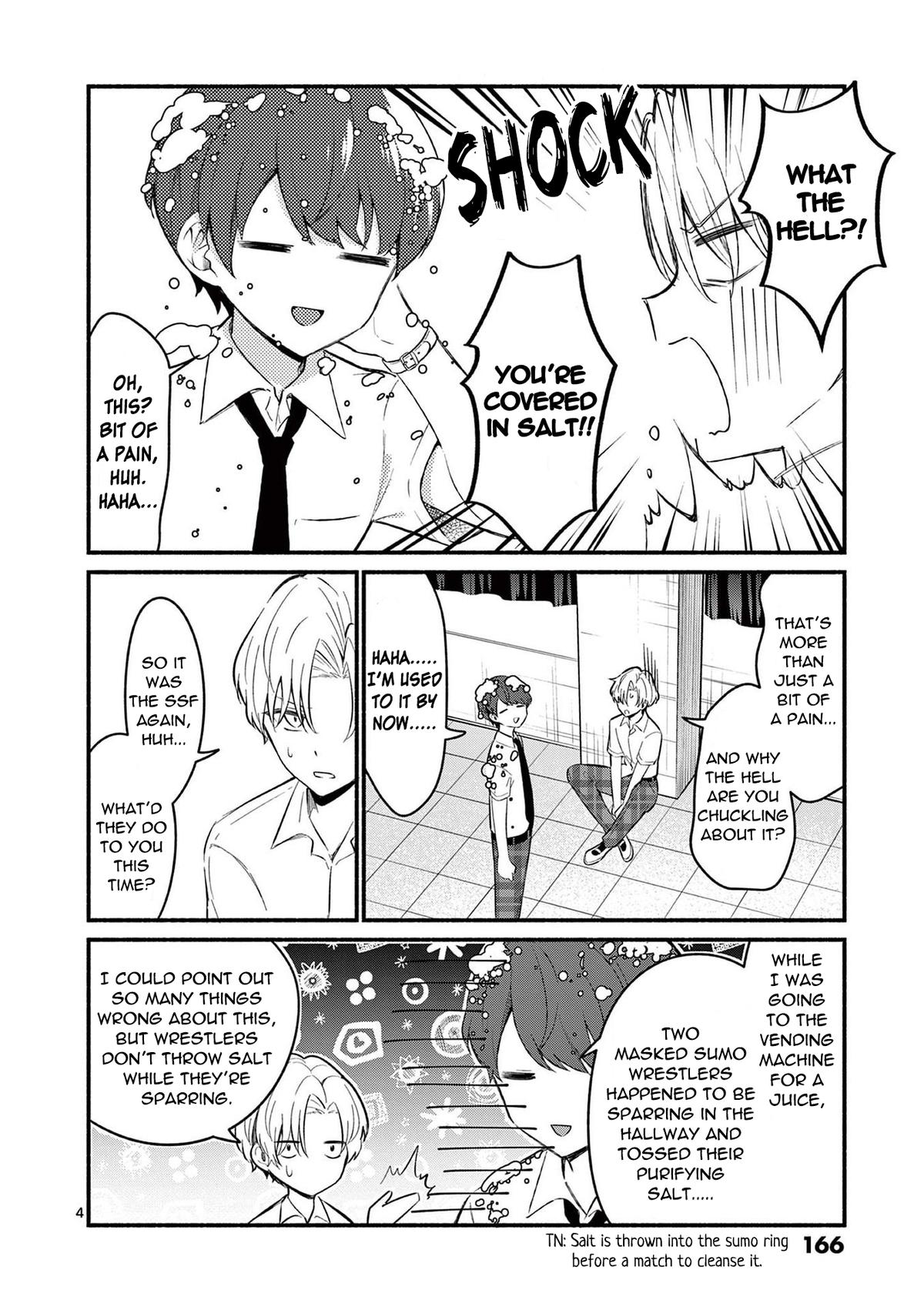 Shiotaiou no Sato-san ga Ore ni dake Amai Chapter 57 - Page 4