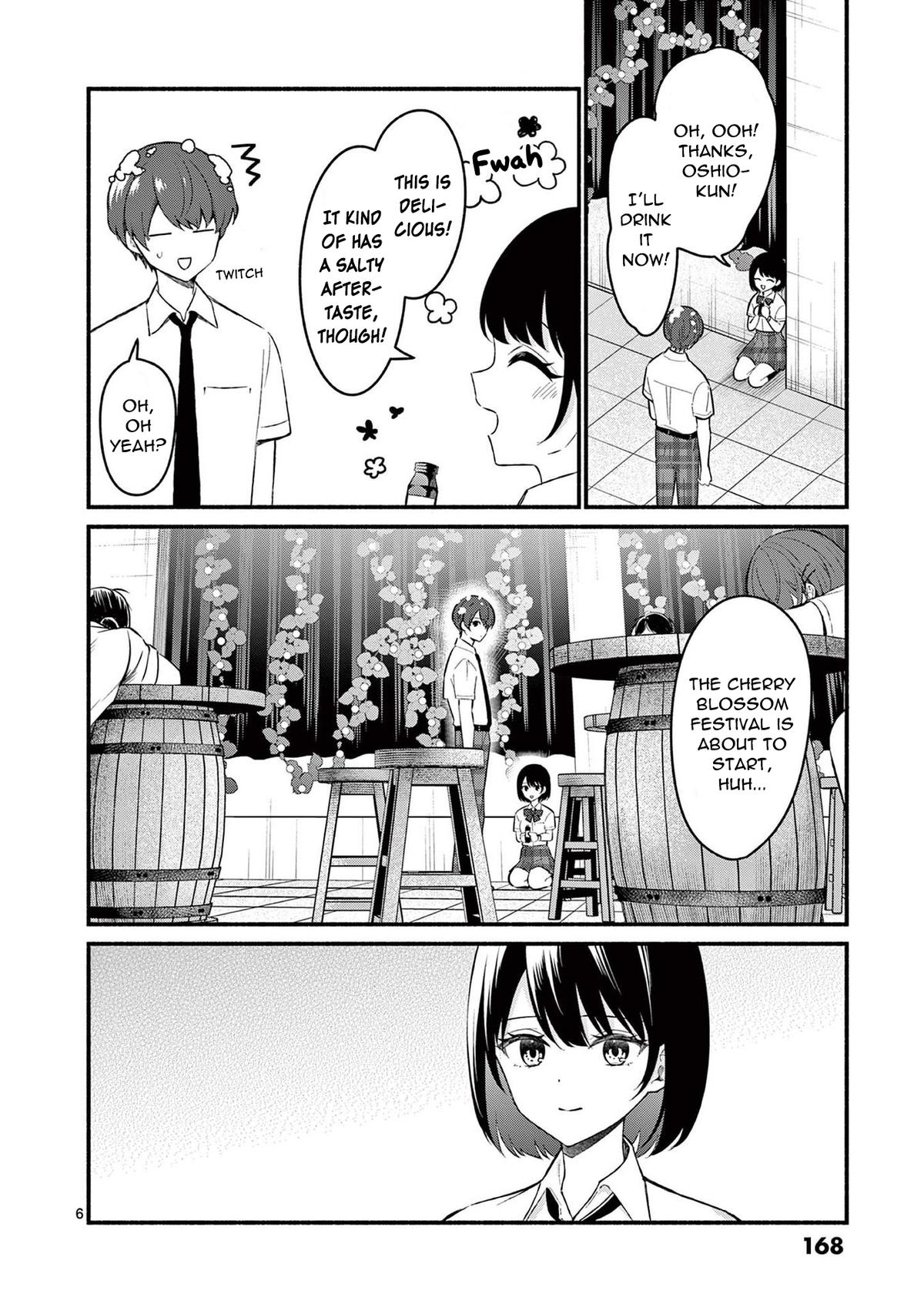 Shiotaiou no Sato-san ga Ore ni dake Amai Chapter 57 - Page 6