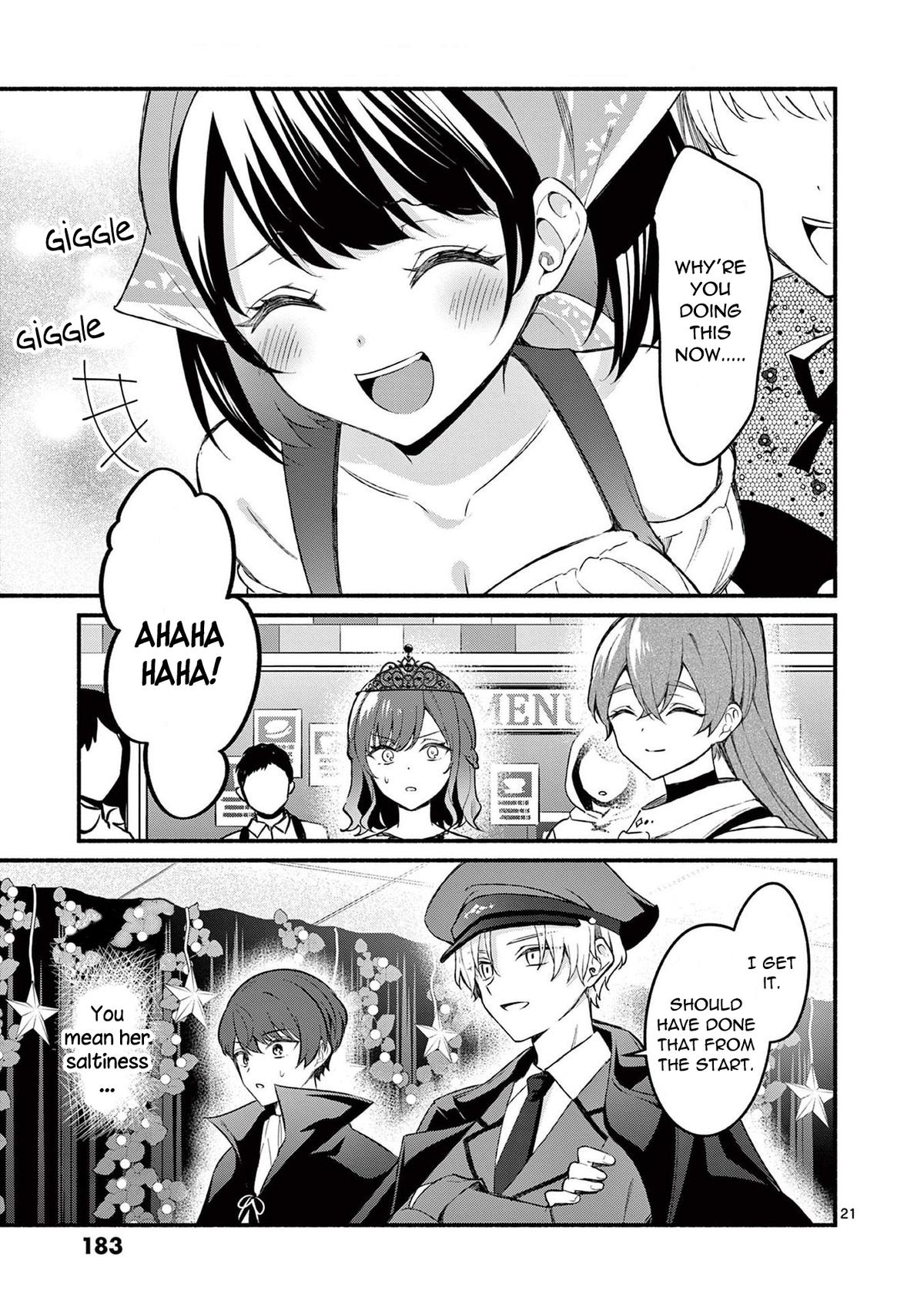 Shiotaiou no Sato-san ga Ore ni dake Amai Chapter 57 - Page 21