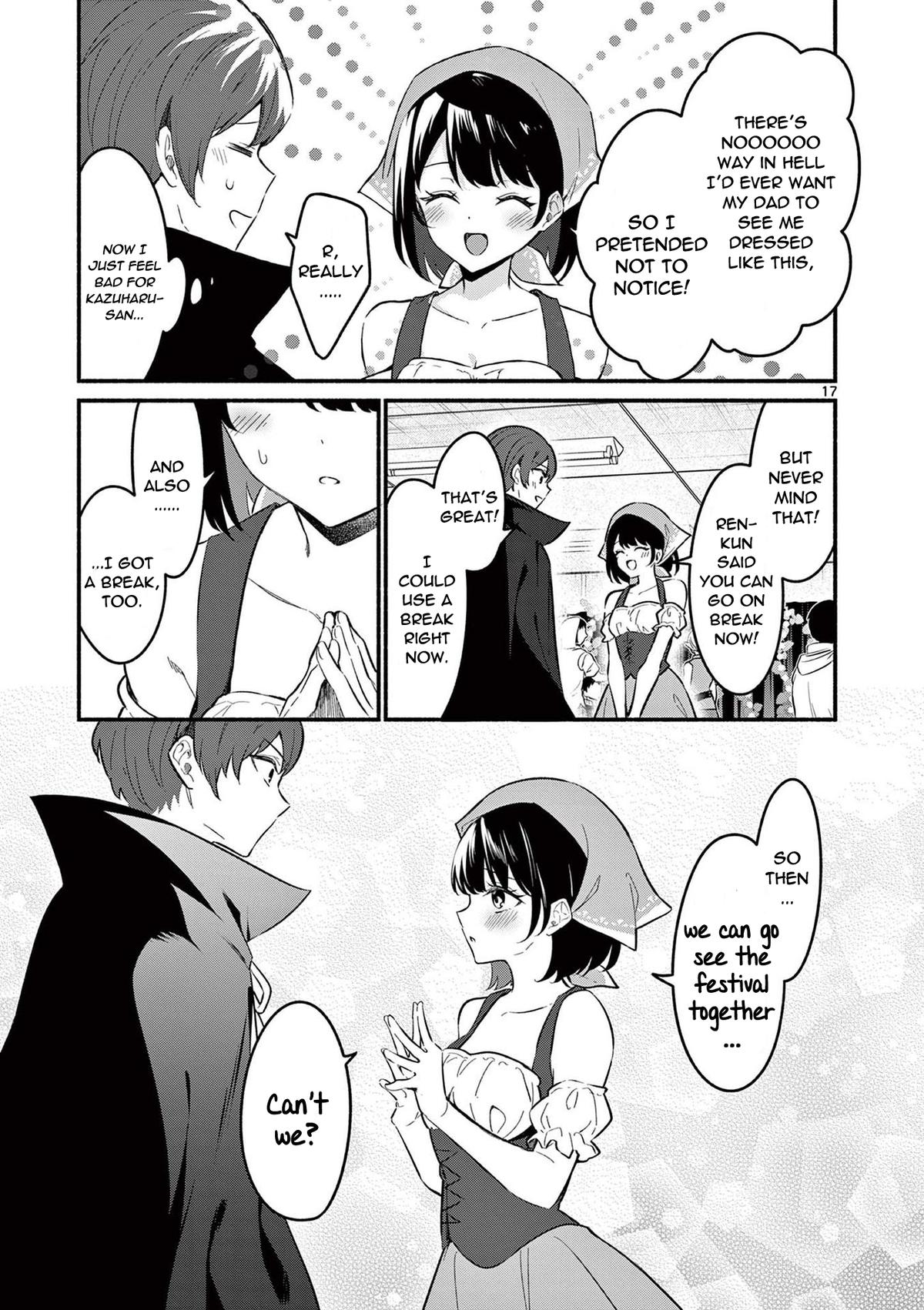 Shiotaiou no Sato-san ga Ore ni dake Amai Chapter 58 - Page 17