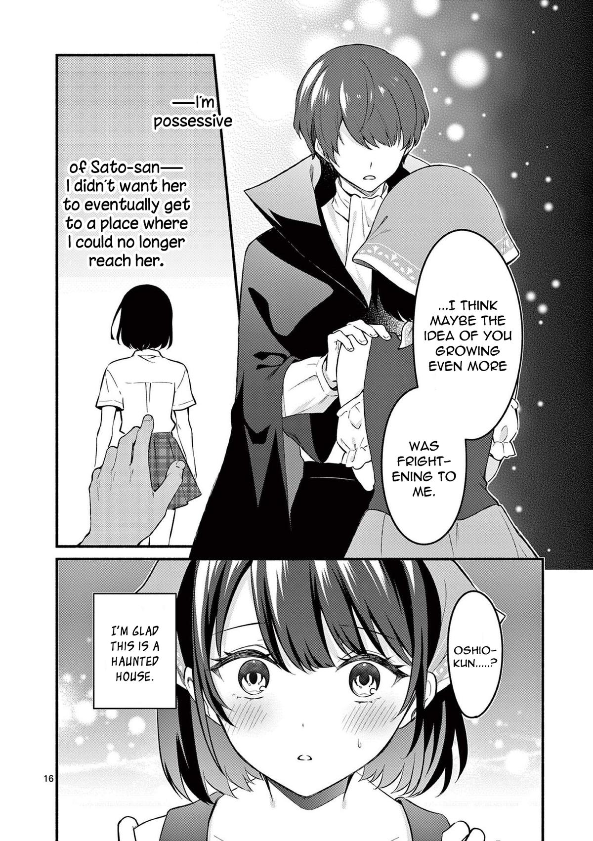 Shiotaiou no Sato-san ga Ore ni dake Amai Chapter 59 - Page 16