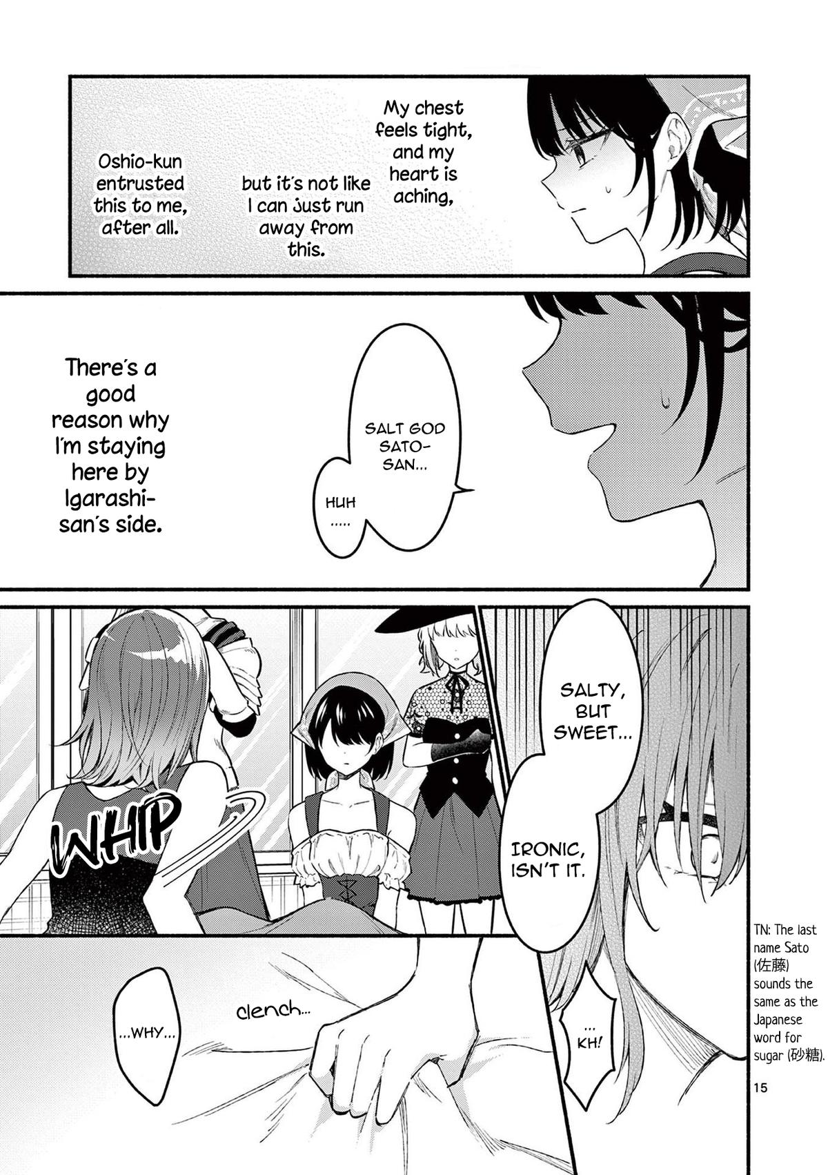 Shiotaiou no Sato-san ga Ore ni dake Amai Chapter 60 - Page 15