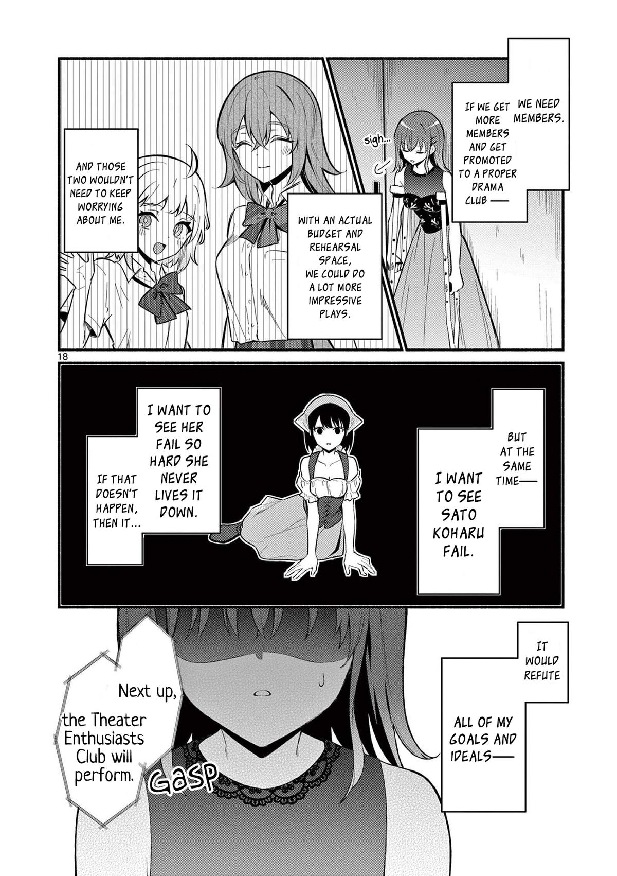 Shiotaiou no Sato-san ga Ore ni dake Amai Chapter 61 - Page 18