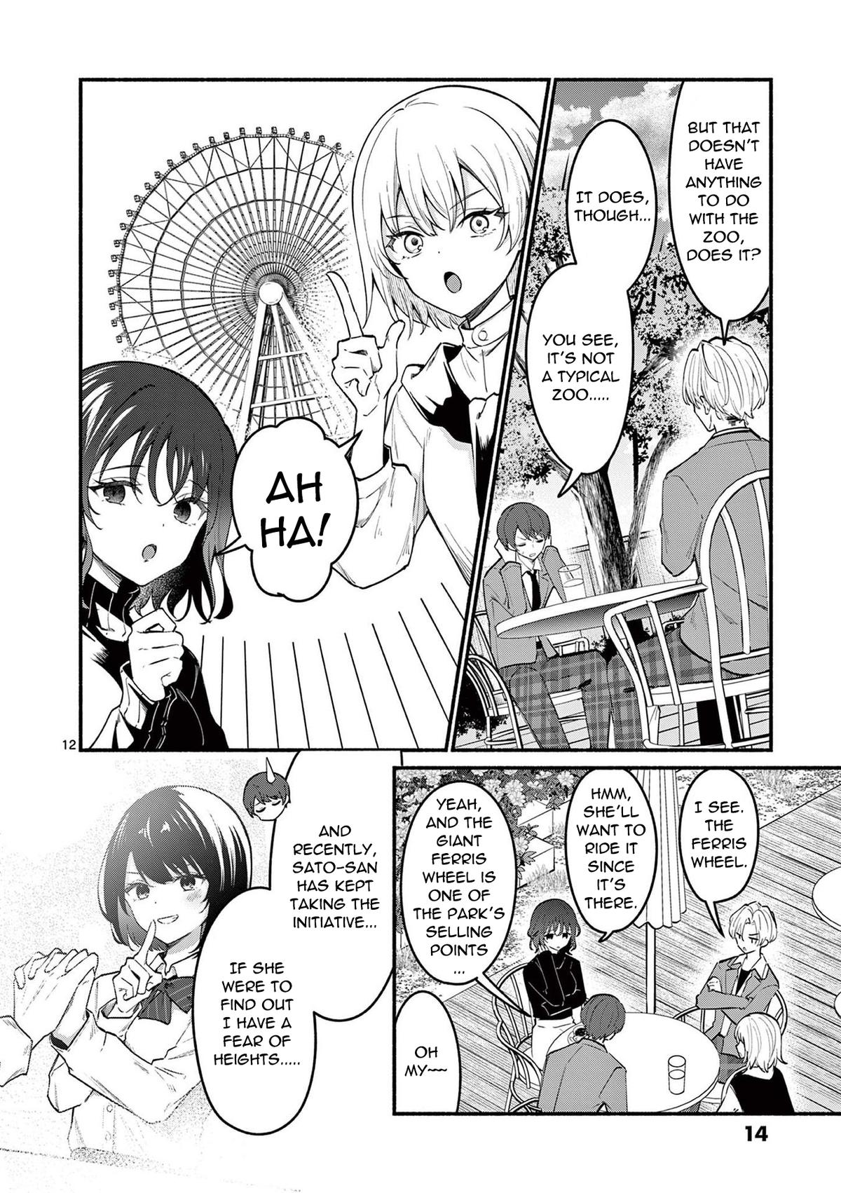 Shiotaiou no Sato-san ga Ore ni dake Amai Chapter 68 - Page 12