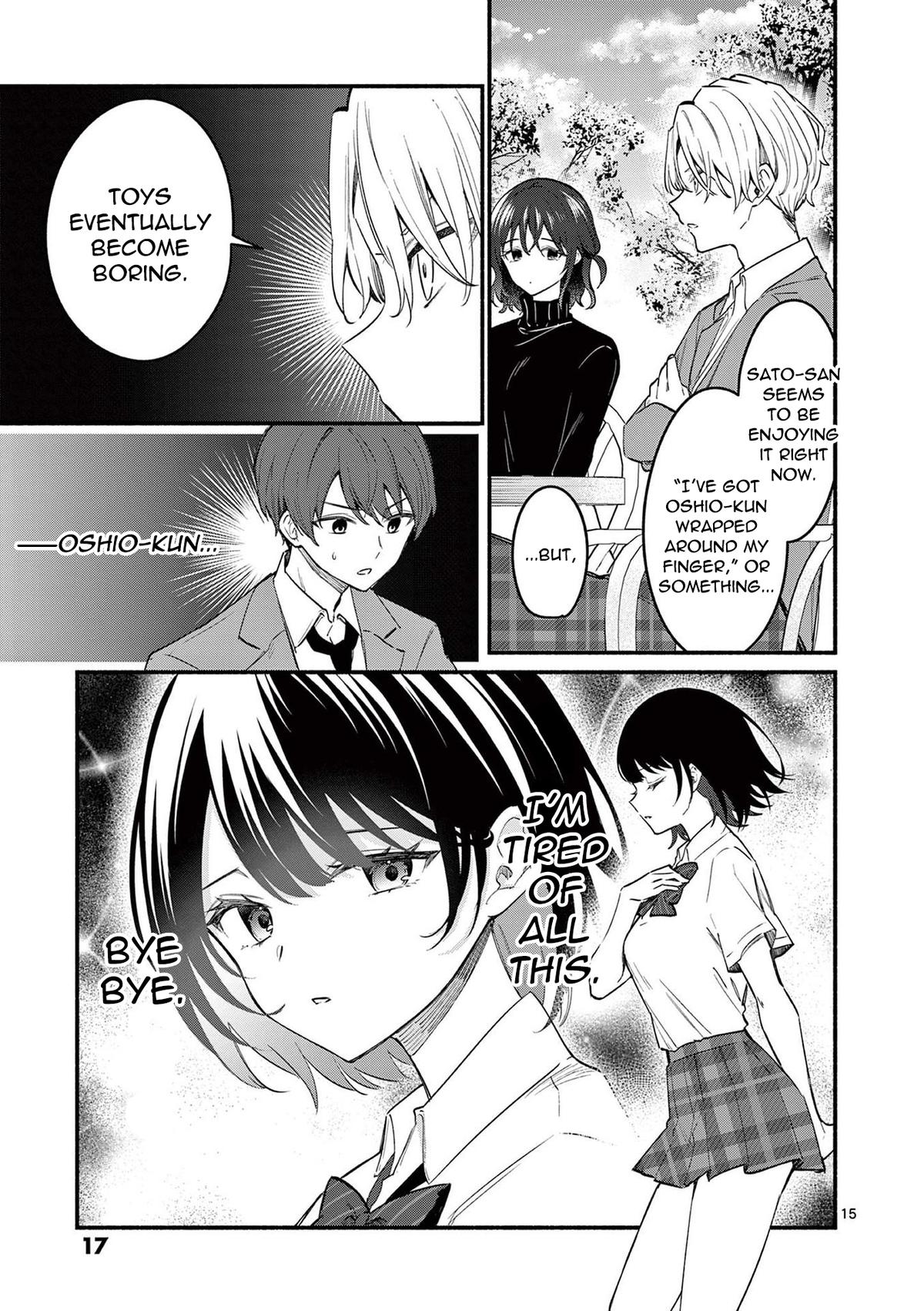 Shiotaiou no Sato-san ga Ore ni dake Amai Chapter 68 - Page 15