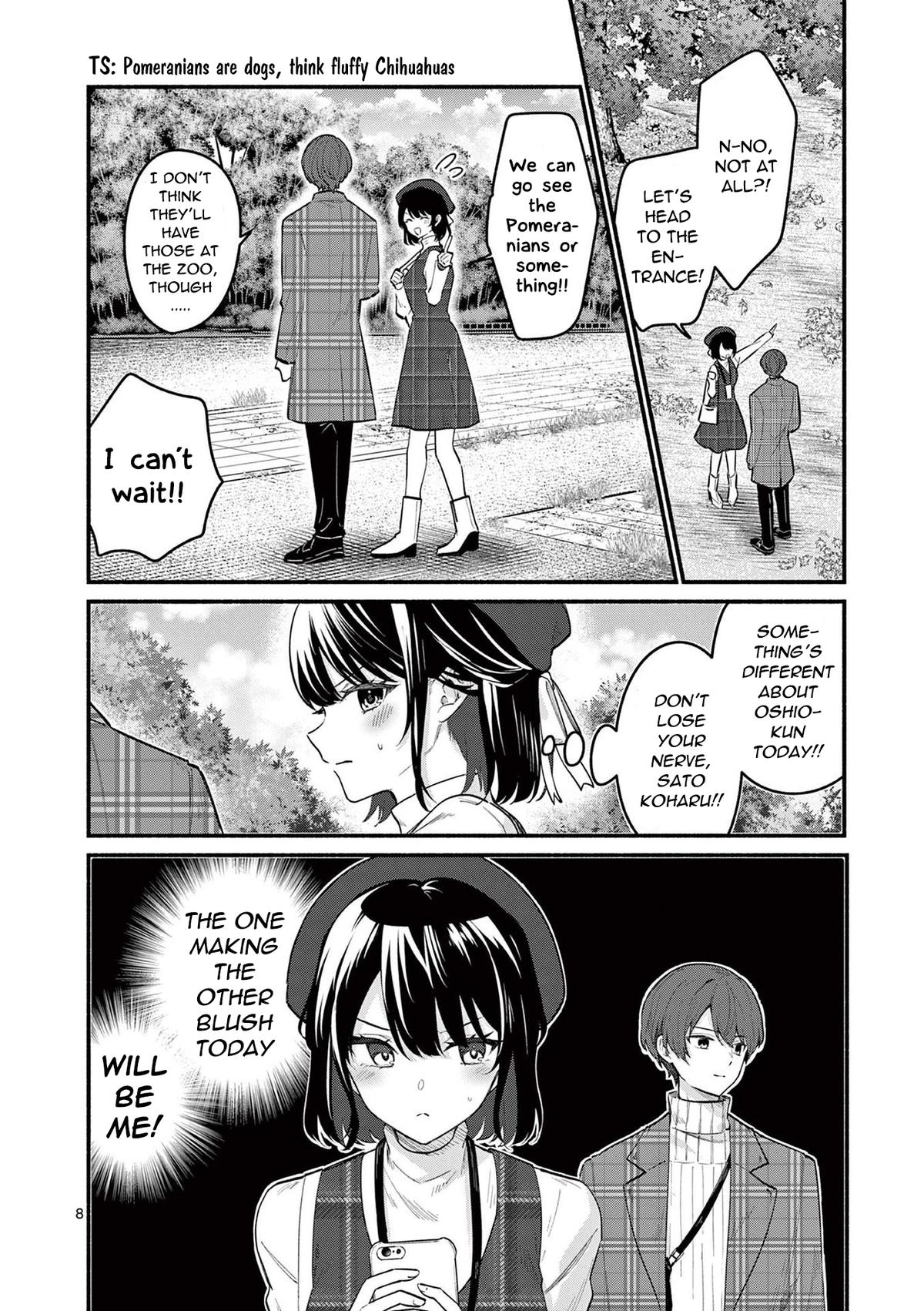 Shiotaiou no Sato-san ga Ore ni dake Amai Chapter 69 - Page 8