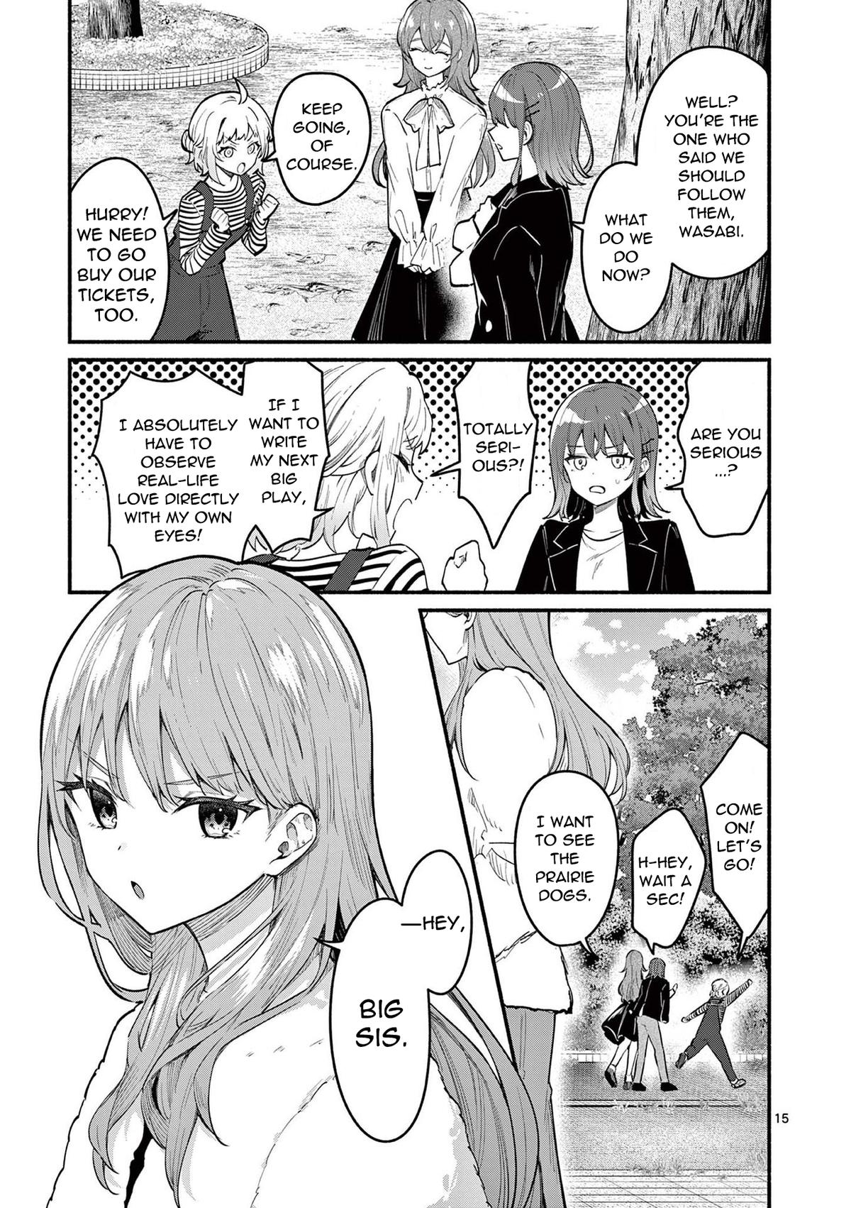 Shiotaiou no Sato-san ga Ore ni dake Amai Chapter 69 - Page 15