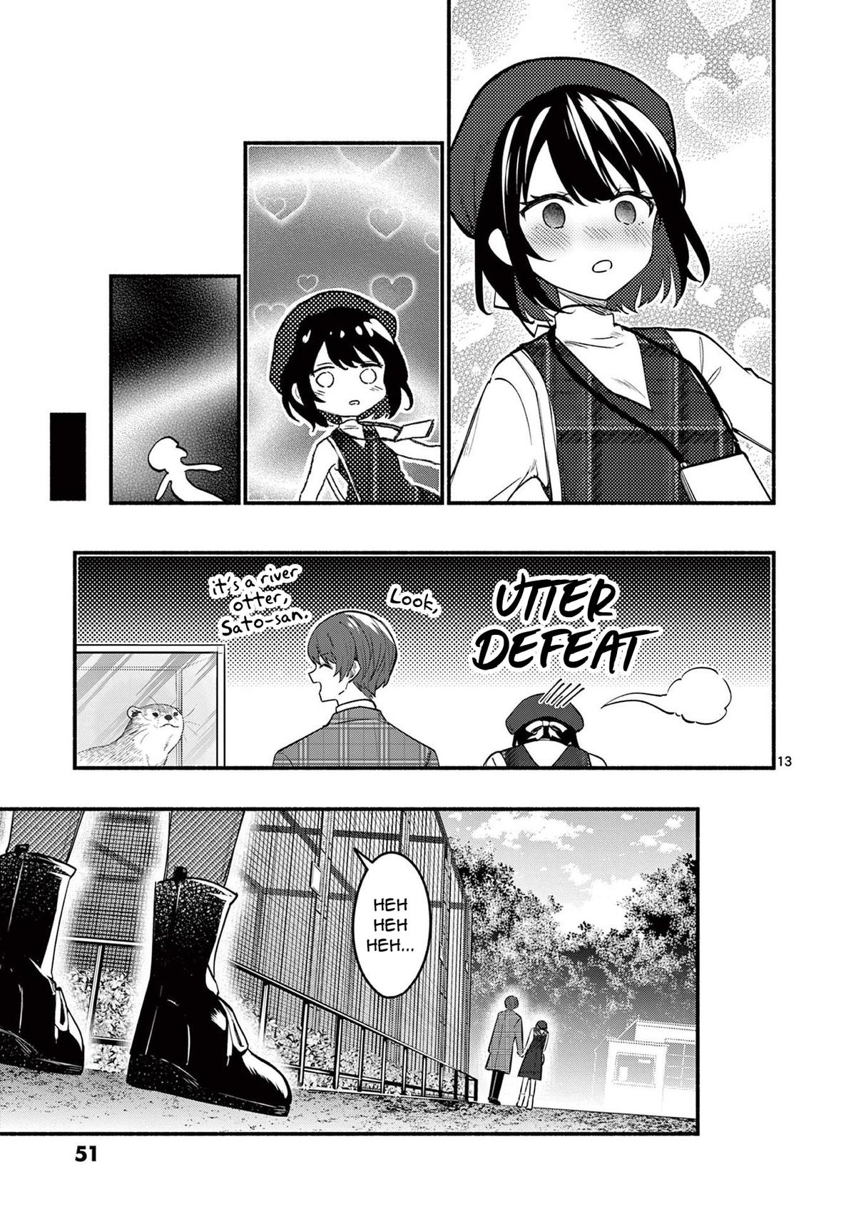 Shiotaiou no Sato-san ga Ore ni dake Amai Chapter 70 - Page 13