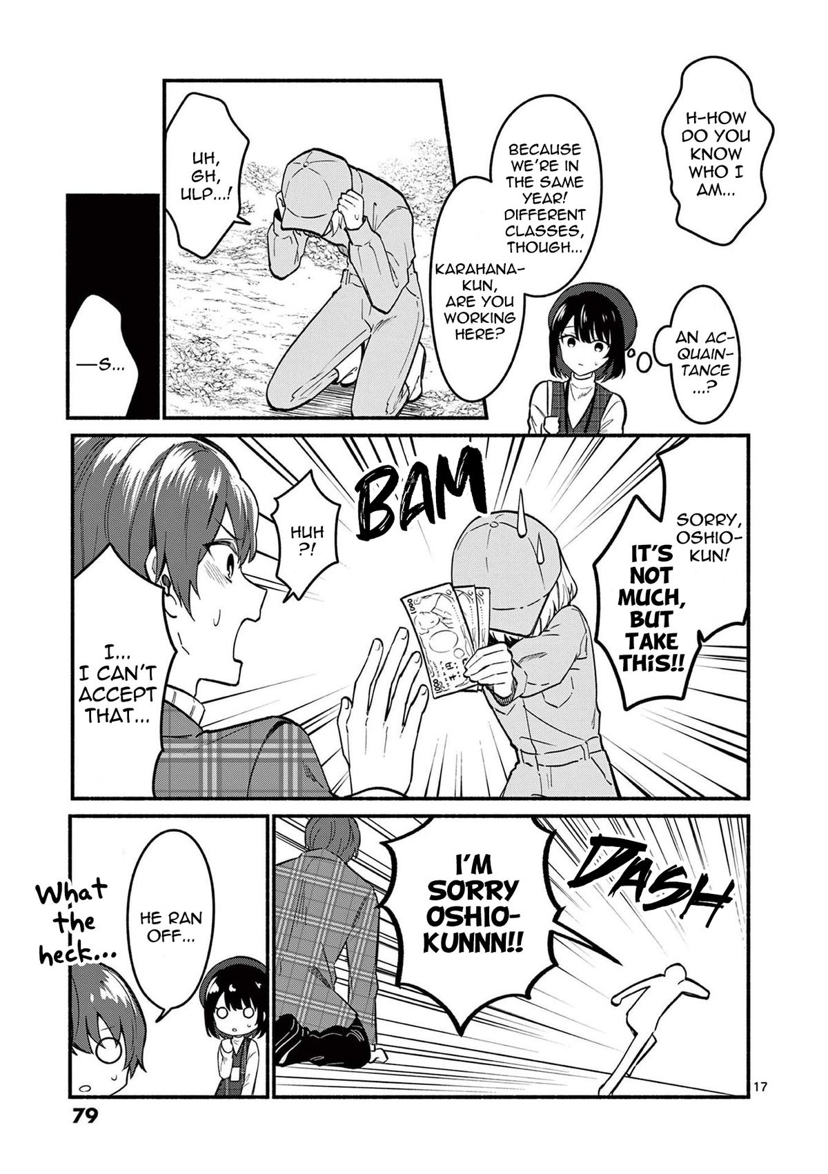 Shiotaiou no Sato-san ga Ore ni dake Amai Chapter 71 - Page 17