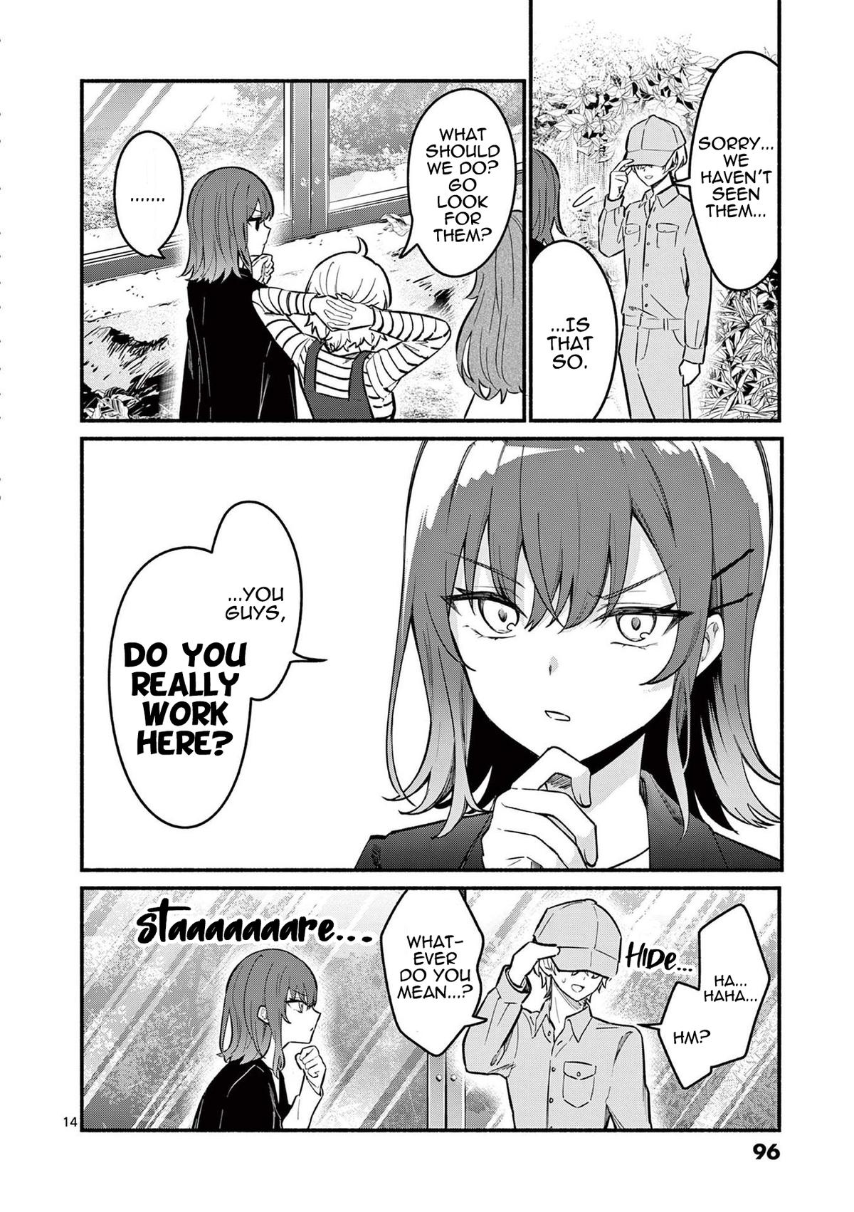 Shiotaiou no Sato-san ga Ore ni dake Amai Chapter 72 - Page 14