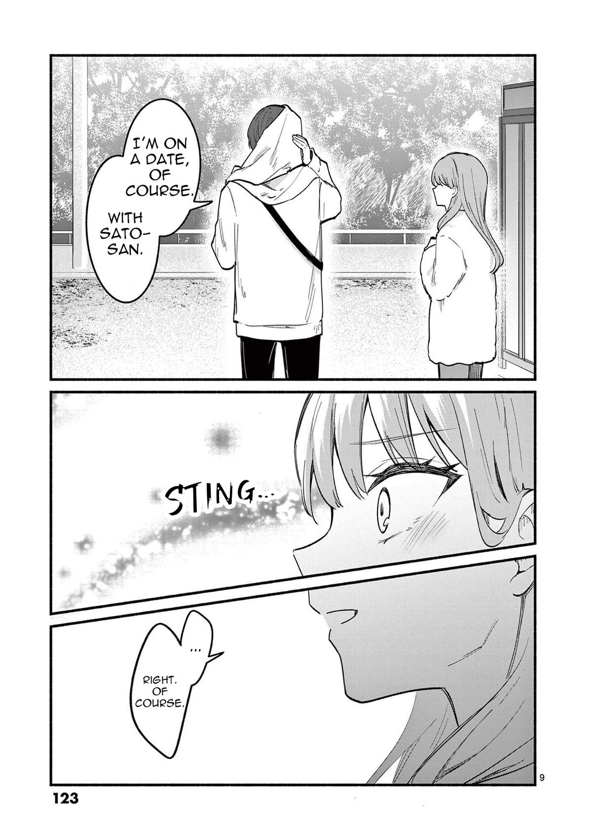 Shiotaiou no Sato-san ga Ore ni dake Amai Chapter 74 - Page 9