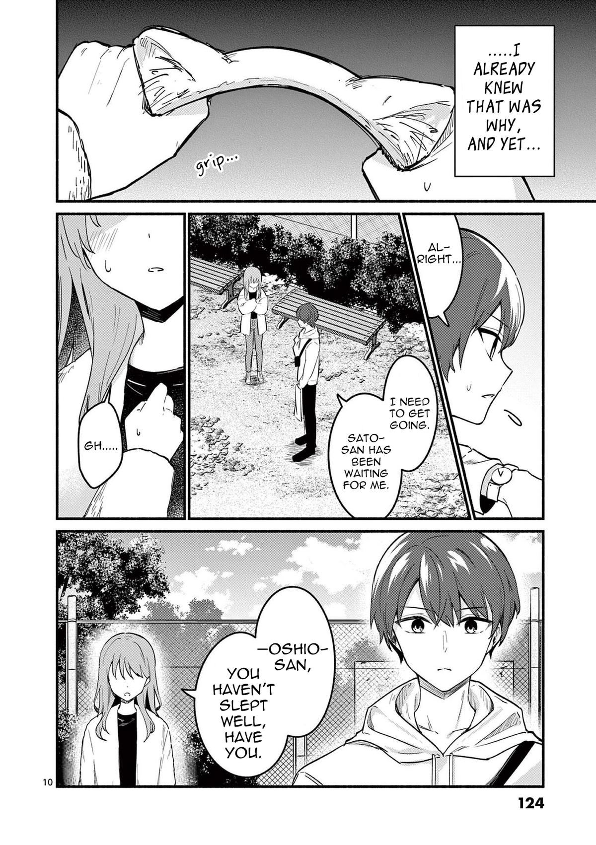 Shiotaiou no Sato-san ga Ore ni dake Amai Chapter 74 - Page 10