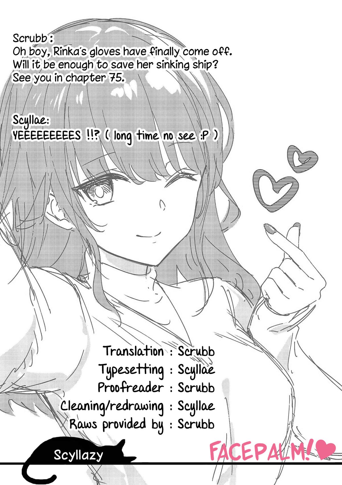 Shiotaiou no Sato-san ga Ore ni dake Amai Chapter 74 - Page 19