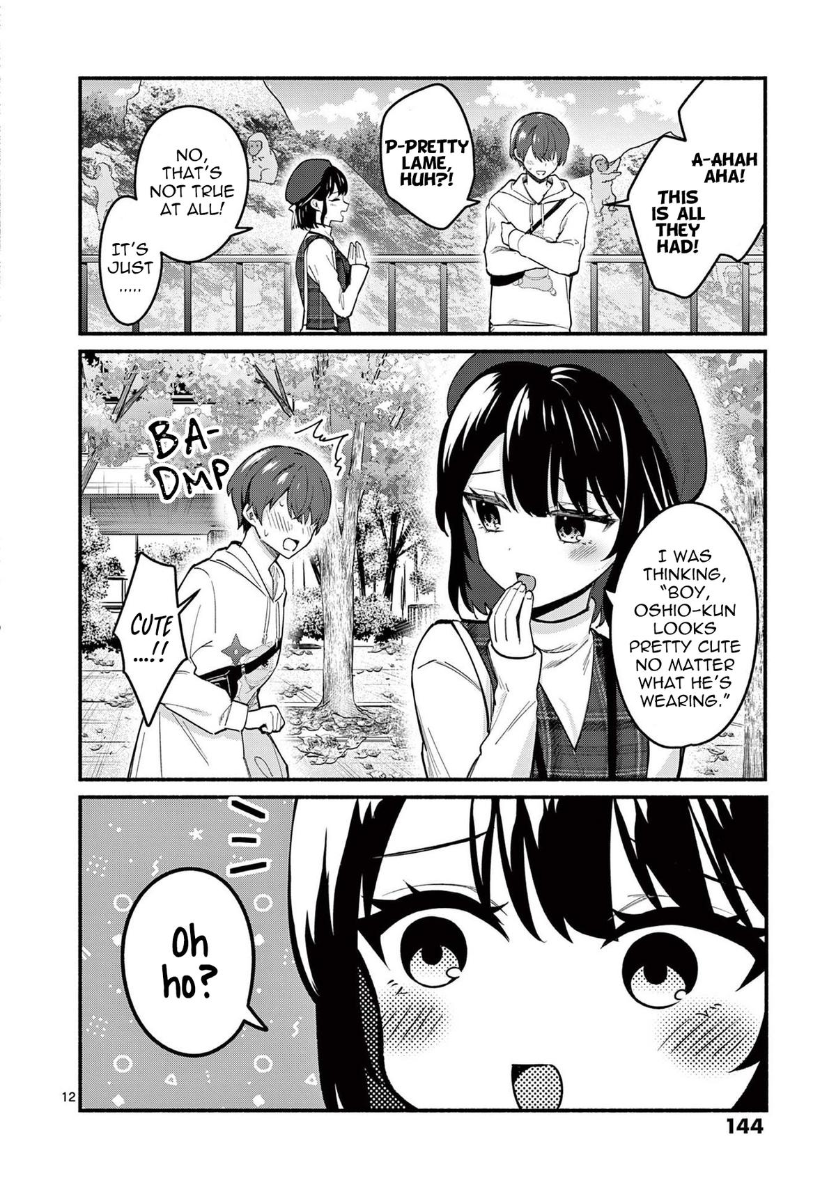 Shiotaiou no Sato-san ga Ore ni dake Amai Chapter 75 - Page 12