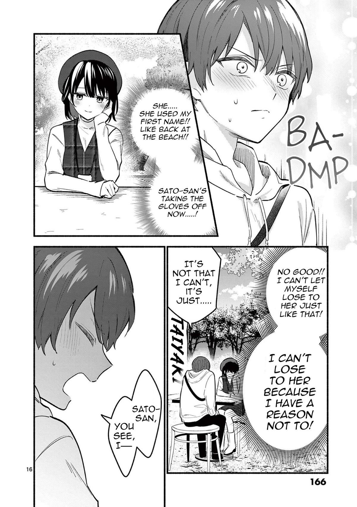 Shiotaiou no Sato-san ga Ore ni dake Amai Chapter 76 - Page 16