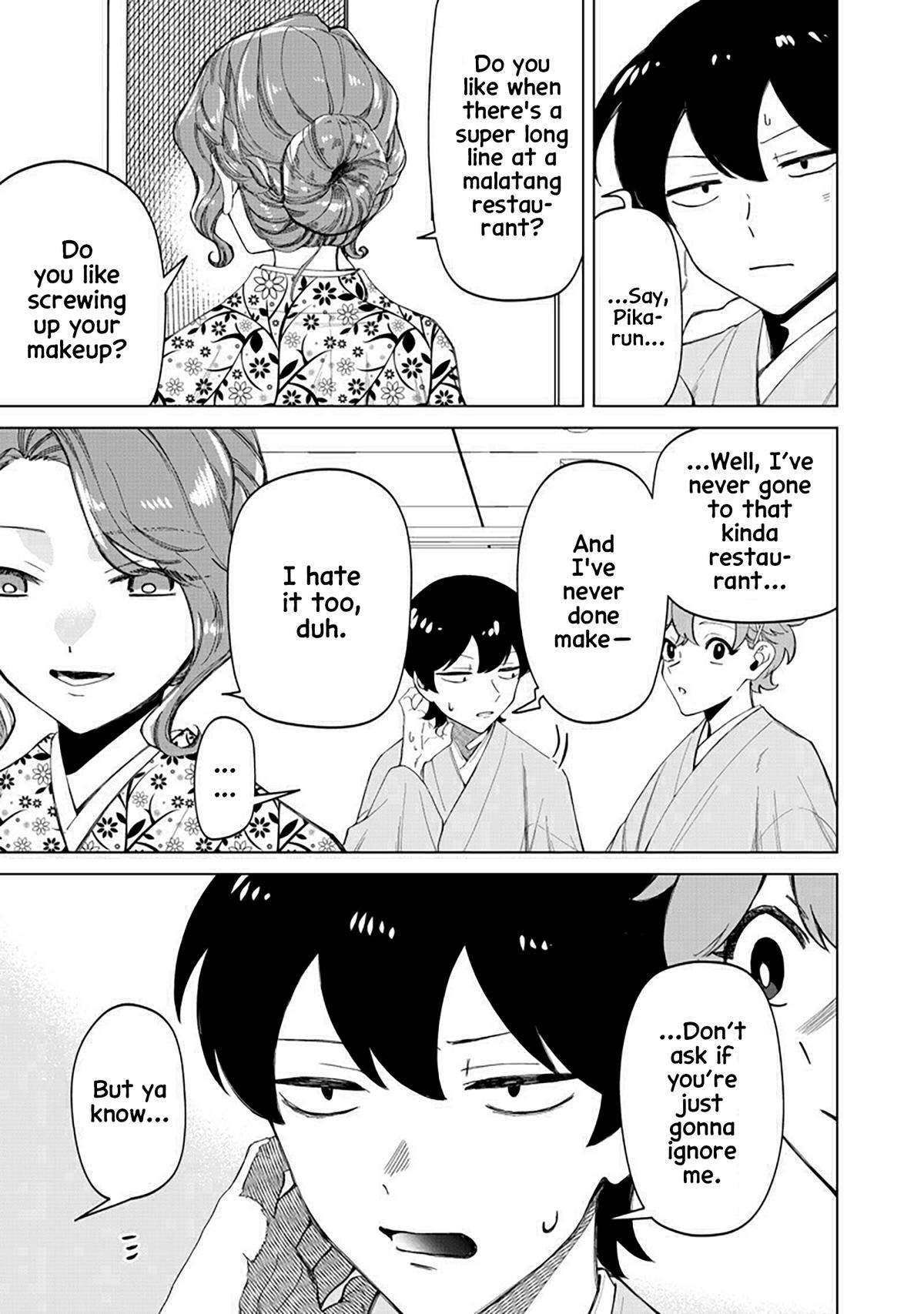 Shiretto Sugee Koto Iteru Gal: Shiritsu Para no Marukoukou no Nichijou Chapter 42 - Page 11