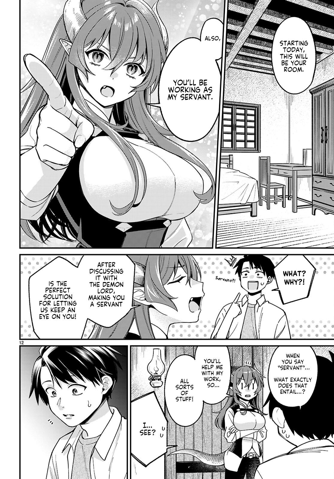 Shounin Skill de Maoujou no Kouryaku wo Mezasu ~Isekai Tenishita no de Saikyou Item to Tookujutsu de Ikinuku to ni shita~ Chapter 2 - Page 12