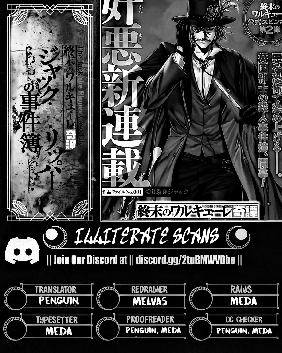Shuumatsu no Valkyrie Kitan - Jack the Ripper no Jikenbo Chapter 60 - Page 18
