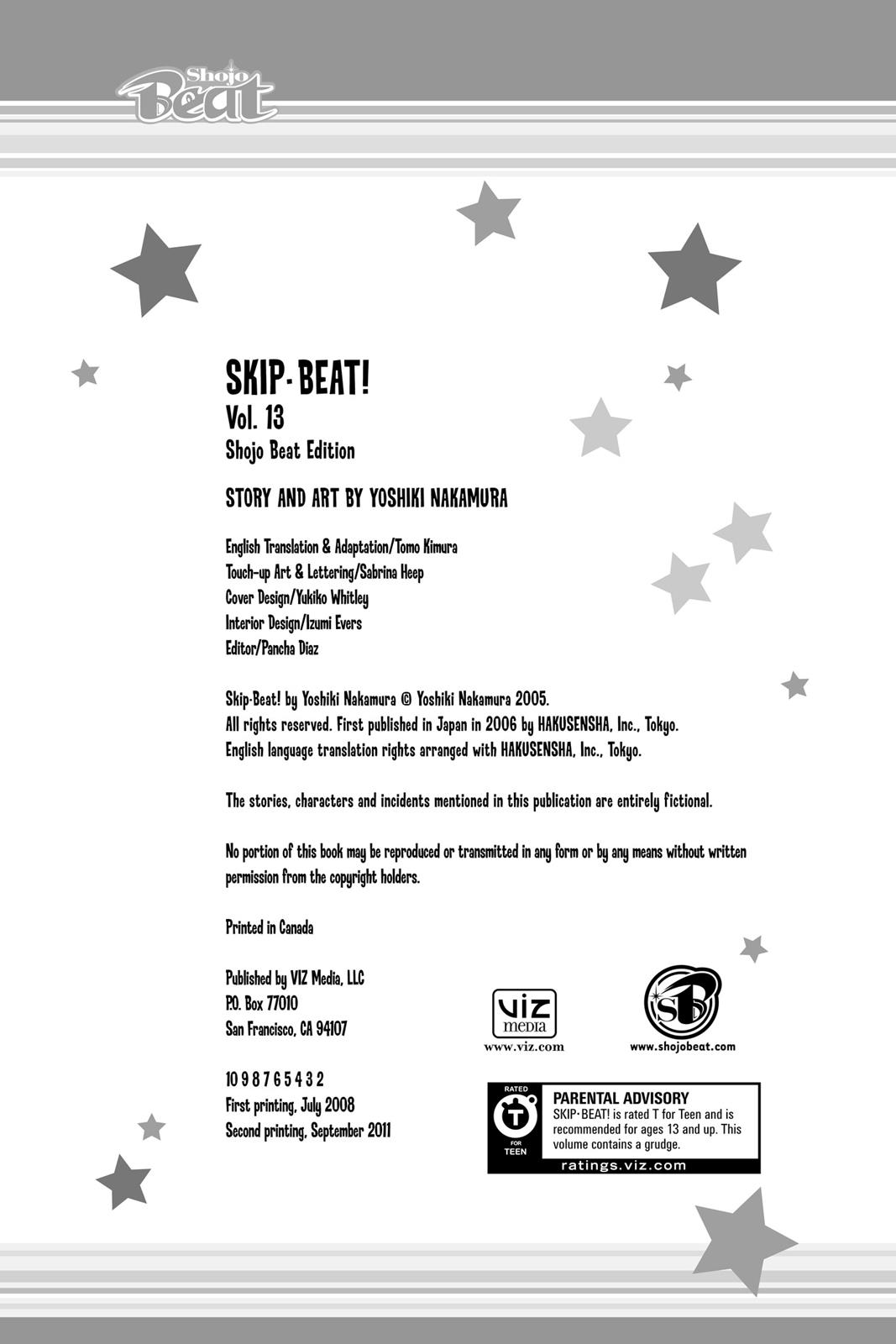 Skip Beat! Chapter 13 - Page 188