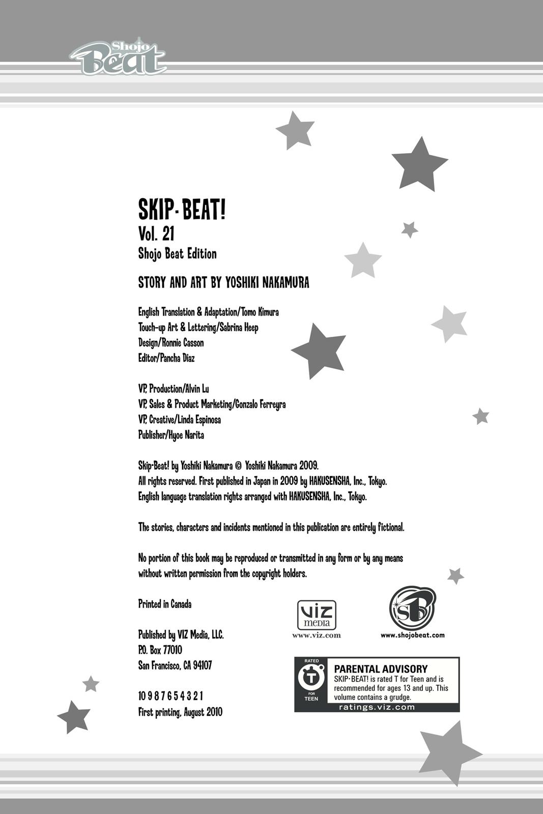 Skip Beat! Chapter 21 - Page 188