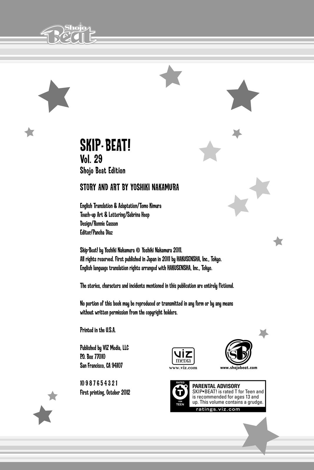 Skip Beat! Chapter 29 - Page 189