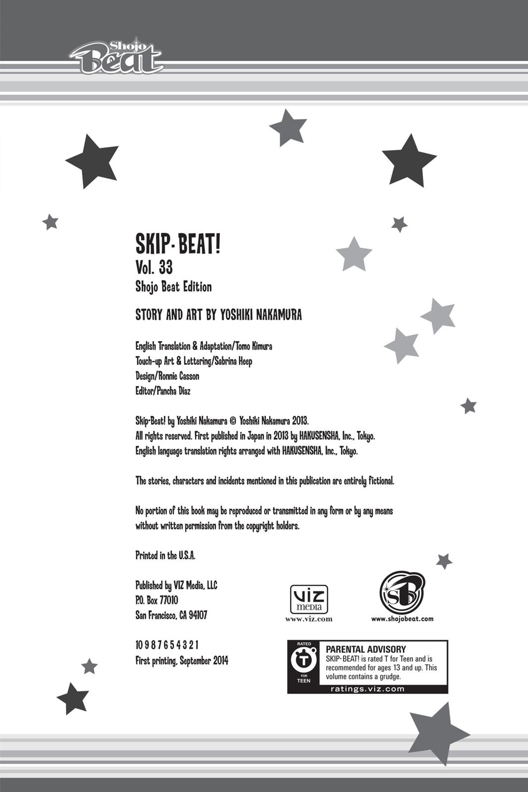 Skip Beat! Chapter 33 - Page 186