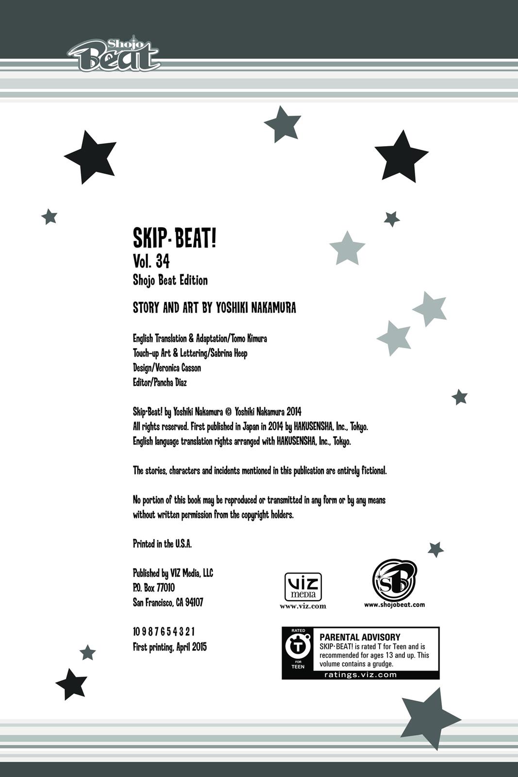 Skip Beat! Chapter 34 - Page 189