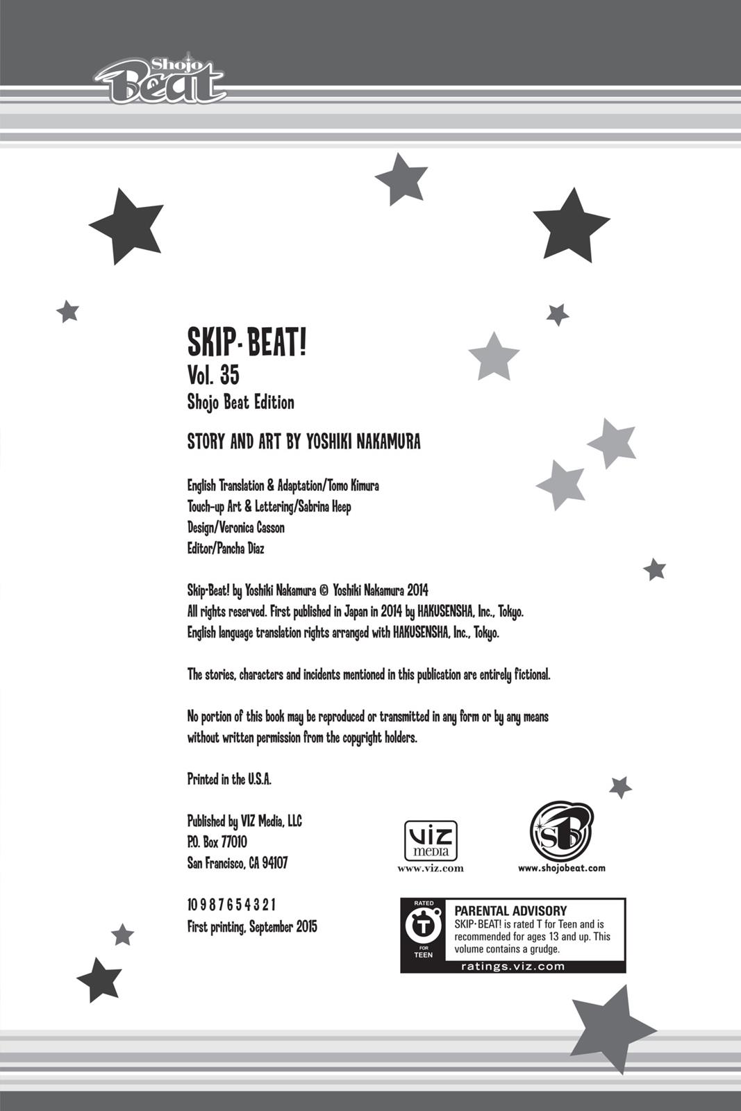 Skip Beat! Chapter 35 - Page 189