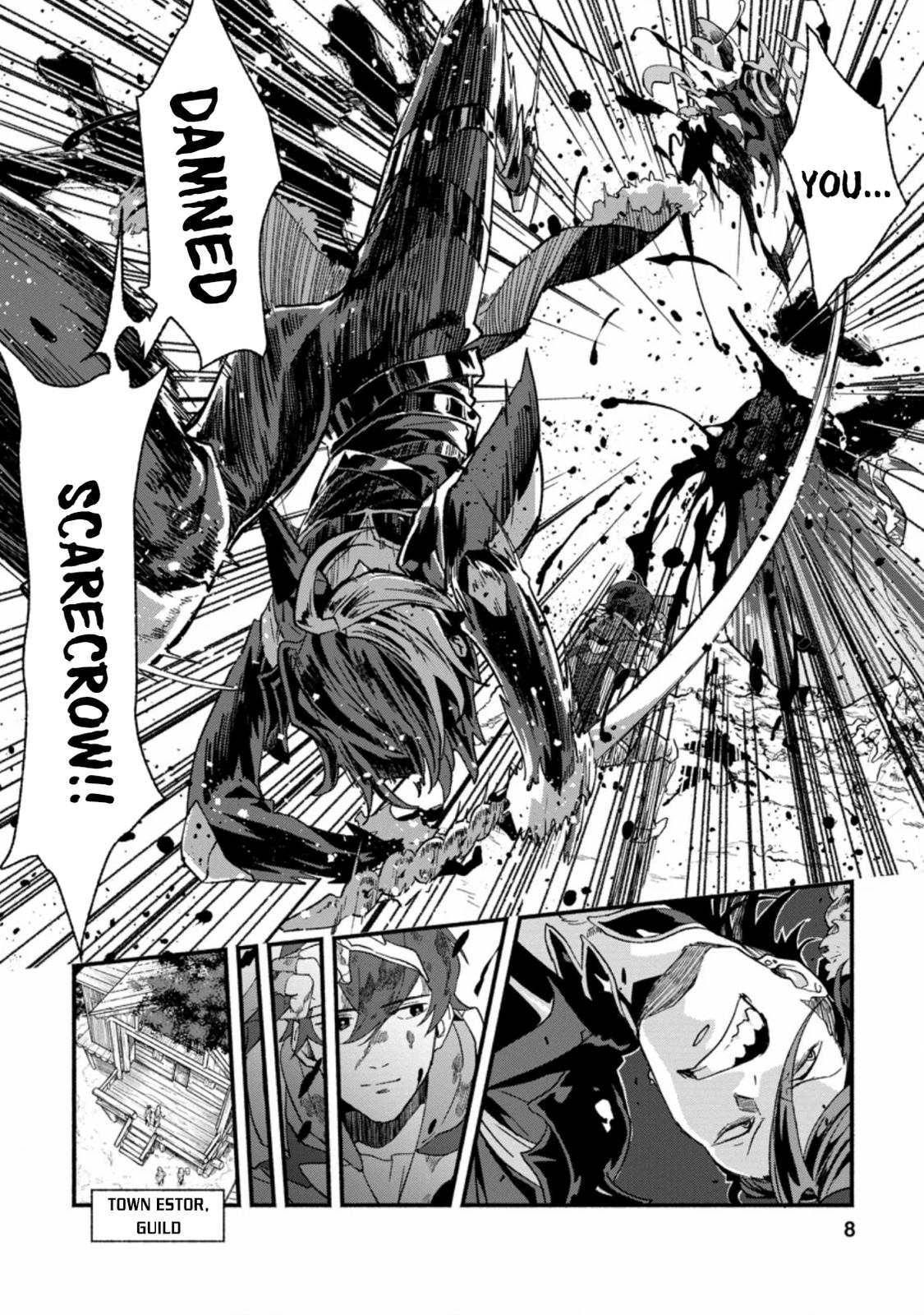 Sono Monban, Saikyou Nitsuki - Tsuihou Sareta Bougyo Ryoku 9999 no Senshi, Outo no Monban Toshite Musou Suru Chapter 1 - Page 7