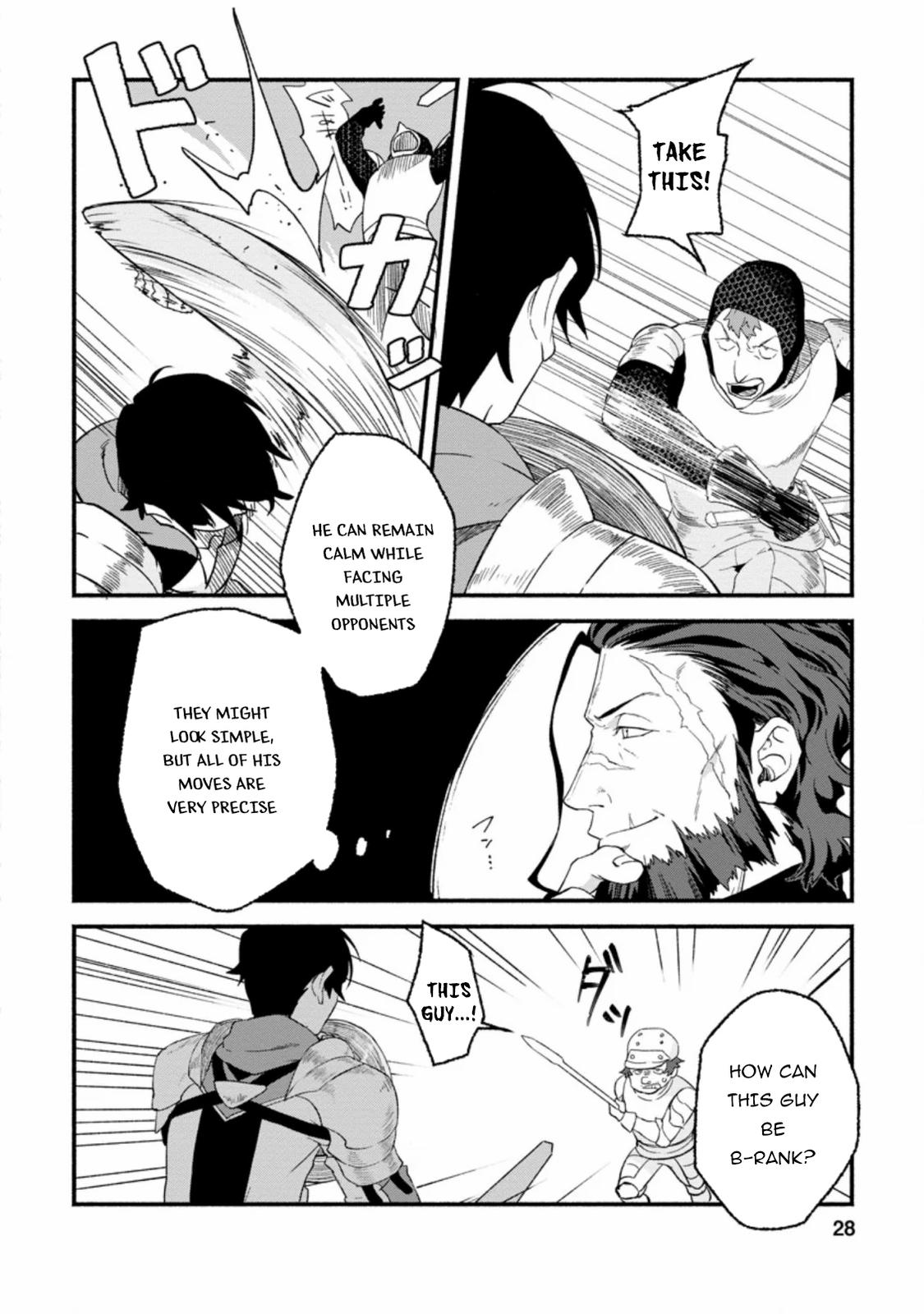 Sono Monban, Saikyou Nitsuki - Tsuihou Sareta Bougyo Ryoku 9999 no Senshi, Outo no Monban Toshite Musou Suru Chapter 1 - Page 27