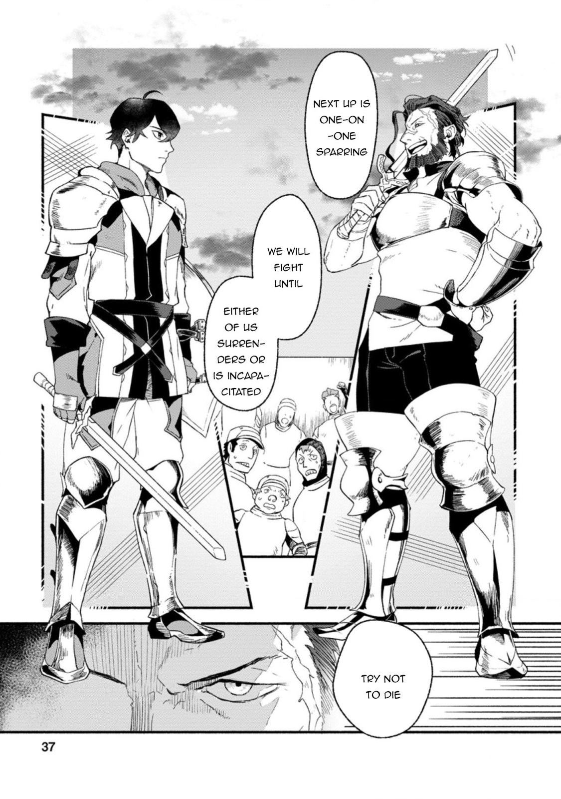 Sono Monban, Saikyou Nitsuki - Tsuihou Sareta Bougyo Ryoku 9999 no Senshi, Outo no Monban Toshite Musou Suru Chapter 2 - Page 6