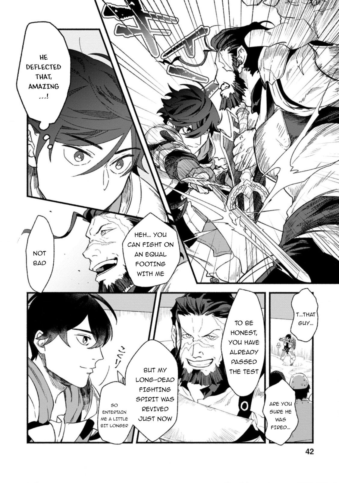 Sono Monban, Saikyou Nitsuki - Tsuihou Sareta Bougyo Ryoku 9999 no Senshi, Outo no Monban Toshite Musou Suru Chapter 2 - Page 11