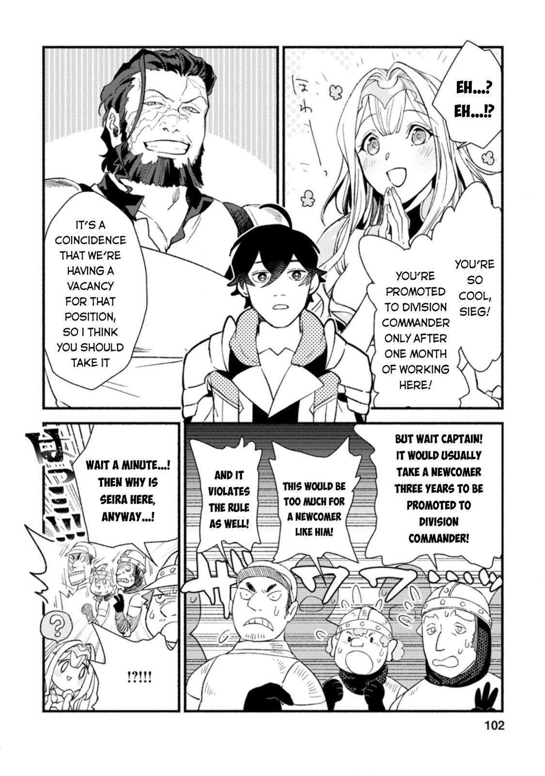 Sono Monban, Saikyou Nitsuki - Tsuihou Sareta Bougyo Ryoku 9999 no Senshi, Outo no Monban Toshite Musou Suru Chapter 4 - Page 11