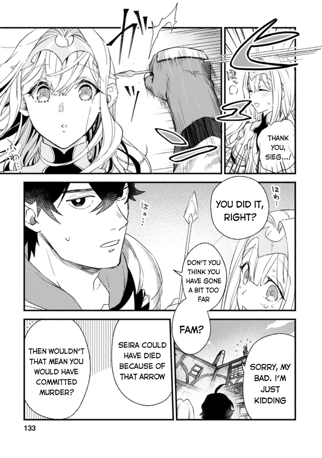 Sono Monban, Saikyou Nitsuki - Tsuihou Sareta Bougyo Ryoku 9999 no Senshi, Outo no Monban Toshite Musou Suru Chapter 5 - Page 12