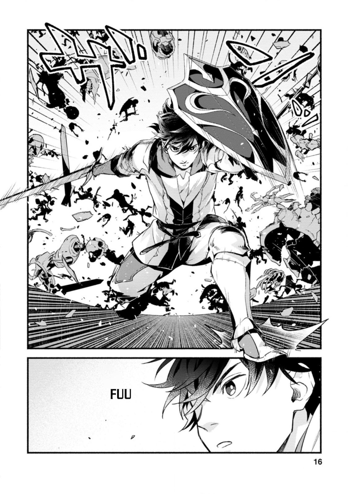 Sono Monban, Saikyou Nitsuki - Tsuihou Sareta Bougyo Ryoku 9999 no Senshi, Outo no Monban Toshite Musou Suru Chapter 6 - Page 14