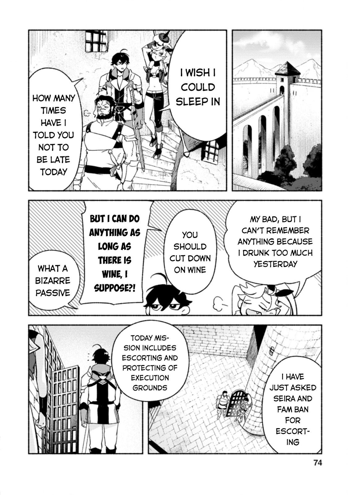 Sono Monban, Saikyou Nitsuki - Tsuihou Sareta Bougyo Ryoku 9999 no Senshi, Outo no Monban Toshite Musou Suru Chapter 8 - Page 12