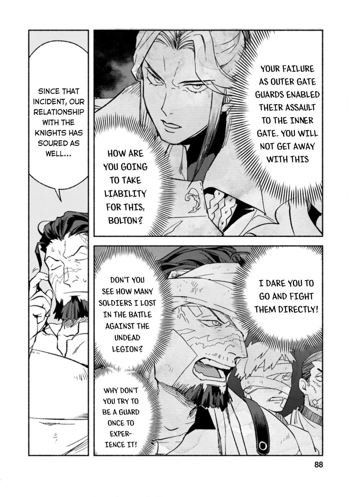 Sono Monban, Saikyou Nitsuki - Tsuihou Sareta Bougyo Ryoku 9999 no Senshi, Outo no Monban Toshite Musou Suru Chapter 8 - Page 27