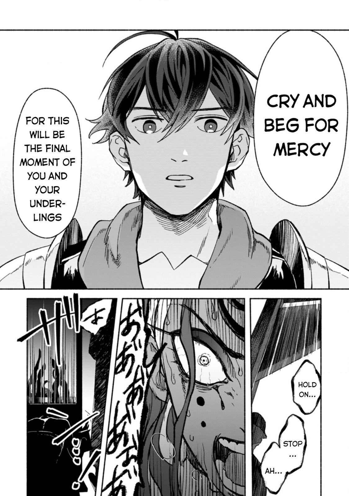 Sono Monban, Saikyou Nitsuki - Tsuihou Sareta Bougyo Ryoku 9999 no Senshi, Outo no Monban Toshite Musou Suru Chapter 8 - Page 34