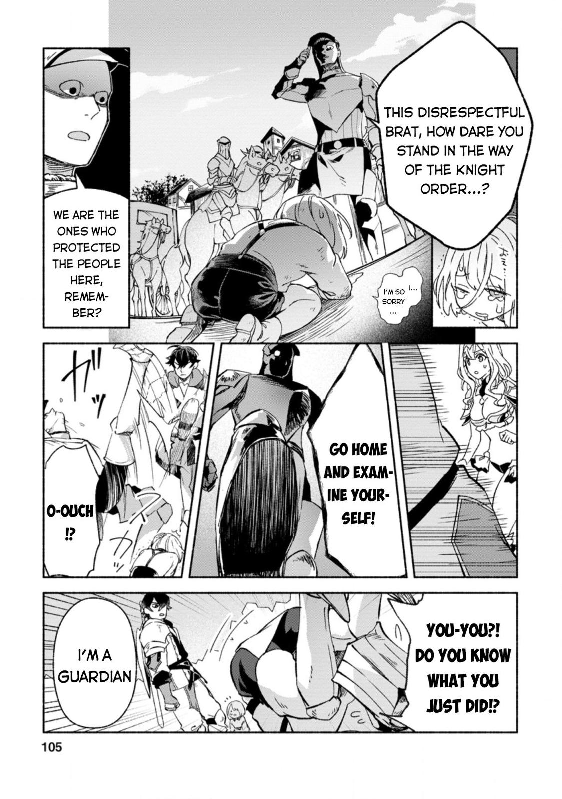 Sono Monban, Saikyou Nitsuki - Tsuihou Sareta Bougyo Ryoku 9999 no Senshi, Outo no Monban Toshite Musou Suru Chapter 9 - Page 8