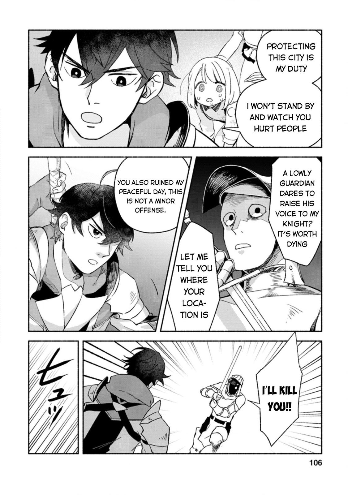 Sono Monban, Saikyou Nitsuki - Tsuihou Sareta Bougyo Ryoku 9999 no Senshi, Outo no Monban Toshite Musou Suru Chapter 9 - Page 9